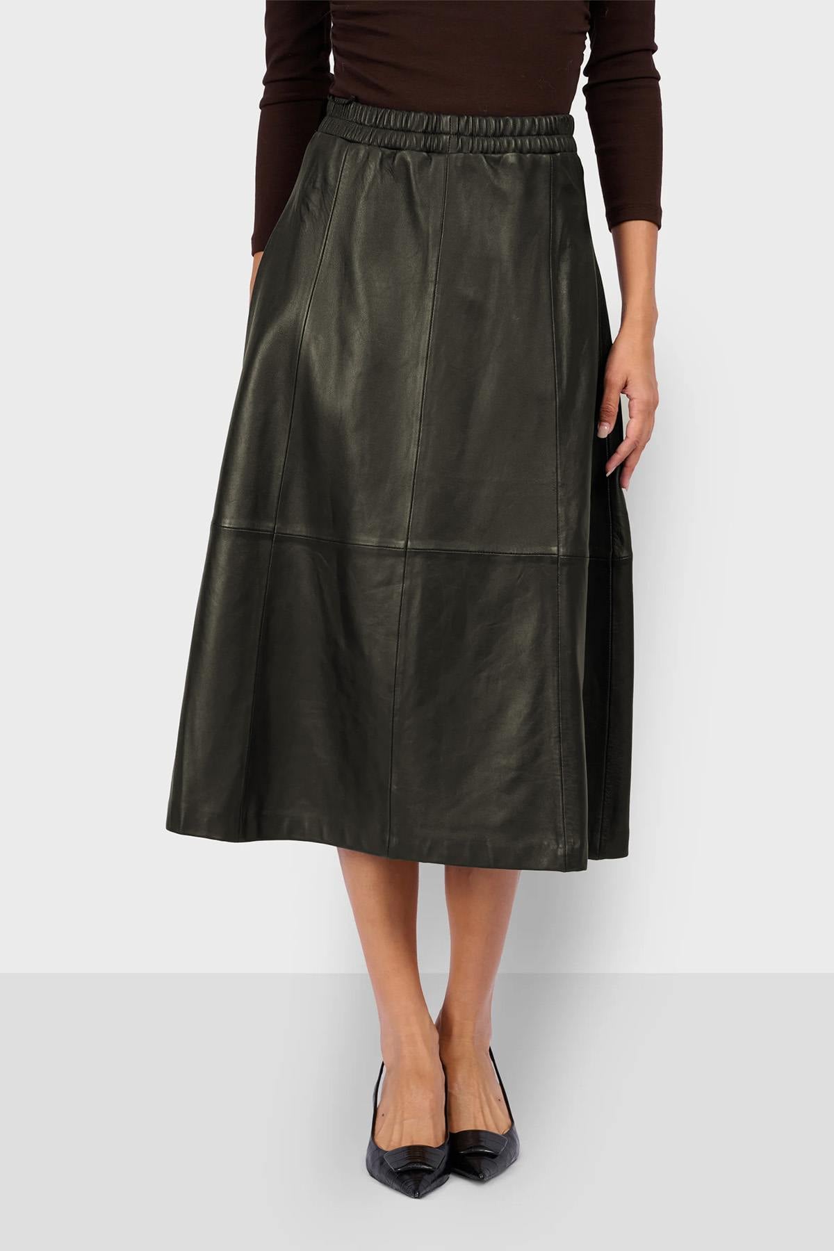 Gonna/vestito Donna Oakwood NAHEE KAKI FONCE 626 — vista 1