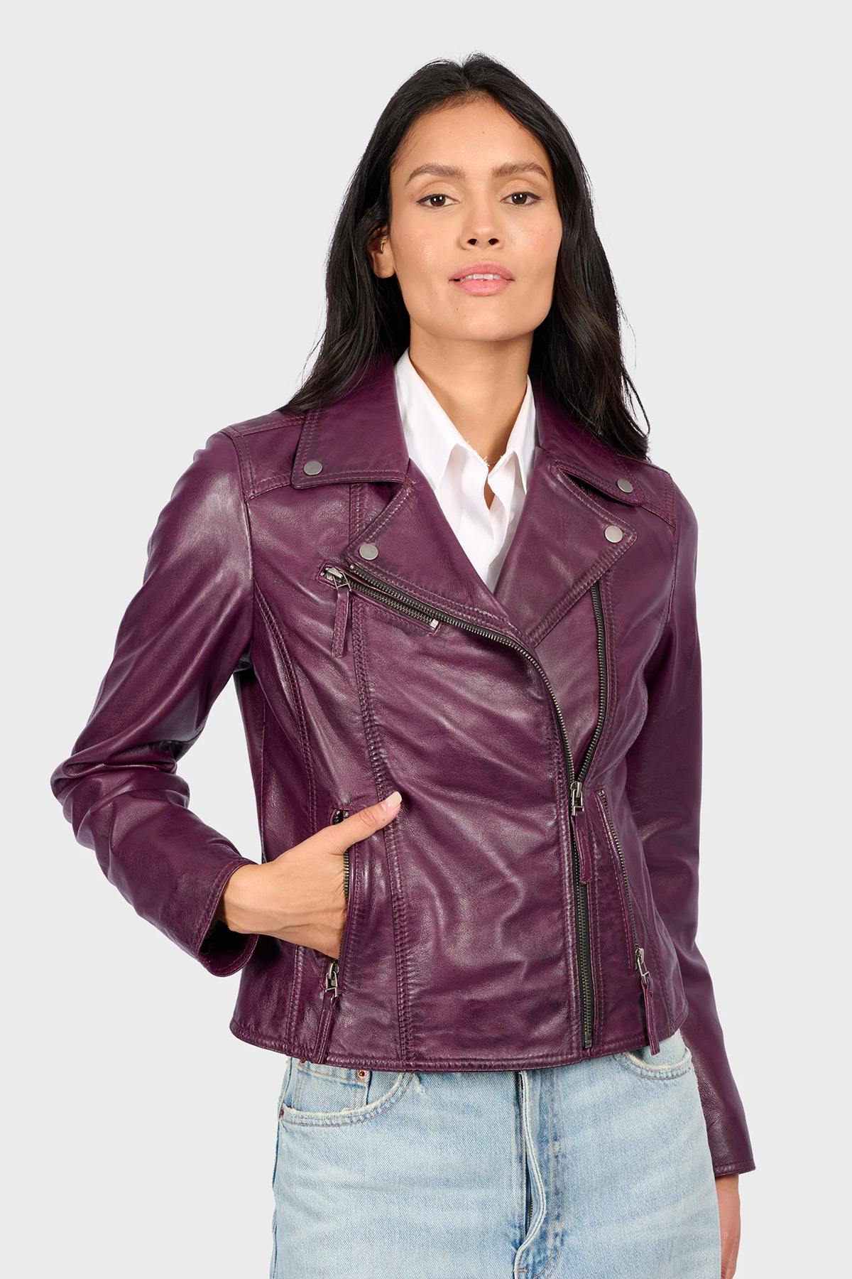 Chaqueta Mujeres Oakwood CLIPS VIOLET 543 — vista 1