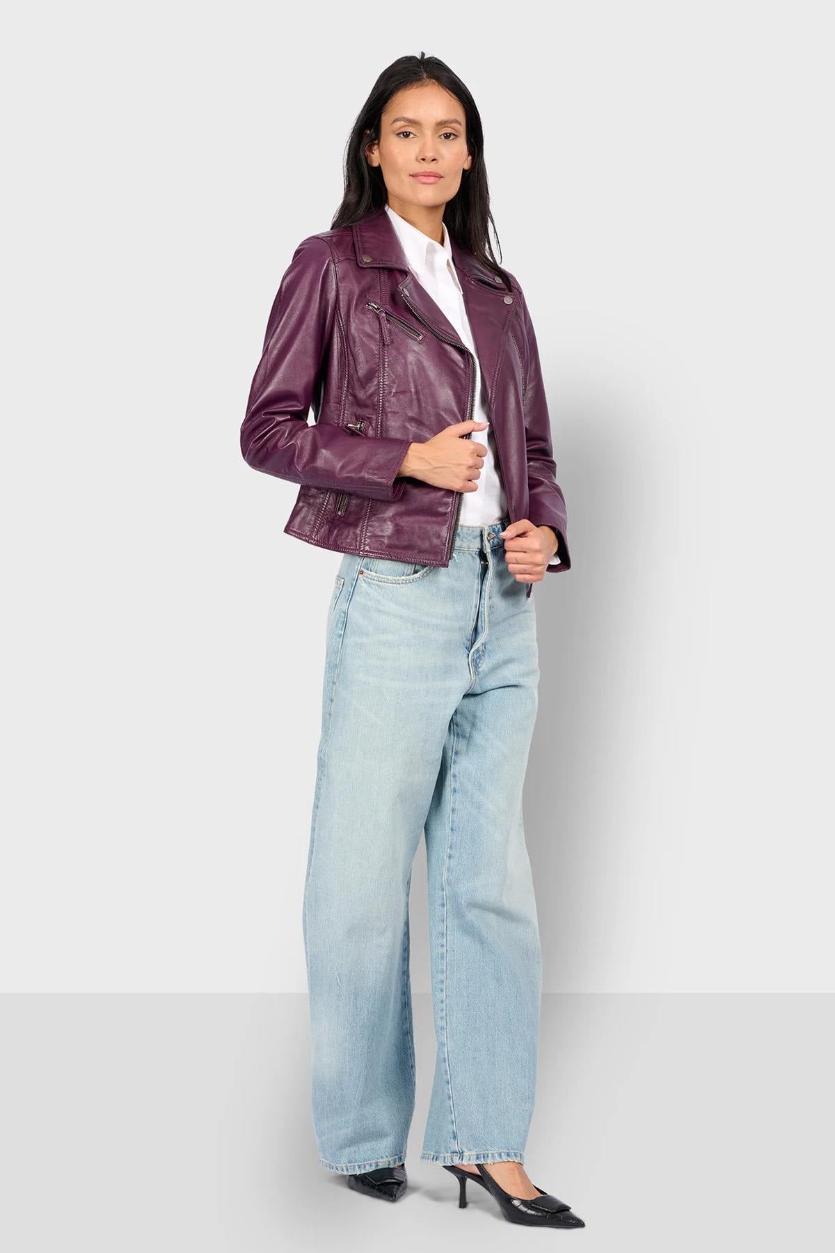 Chaqueta Mujeres Oakwood CLIPS VIOLET 543 — vista 6