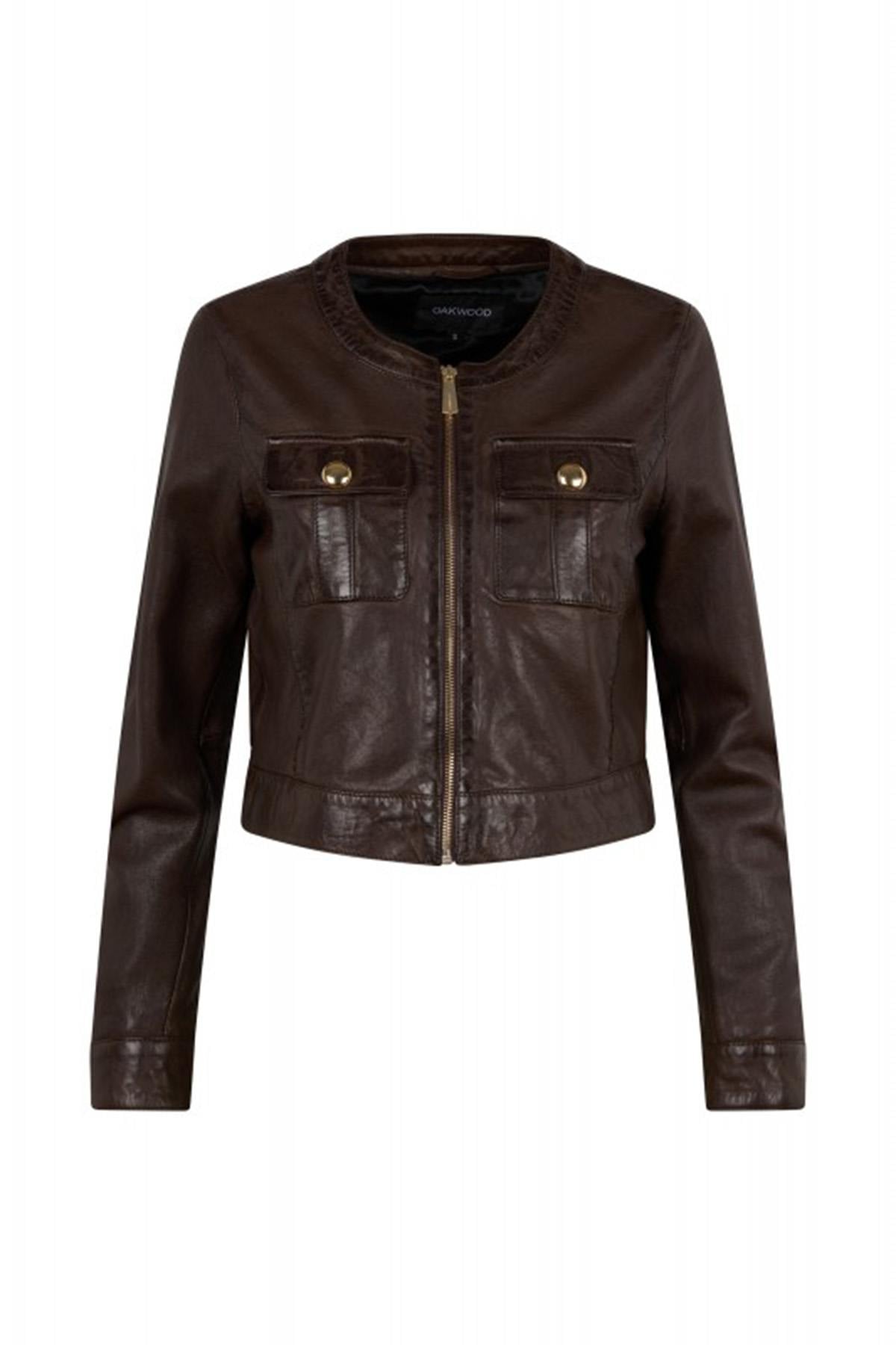 Chaqueta Mujeres Oakwood SUSAN CHOCO 505 — vista 6