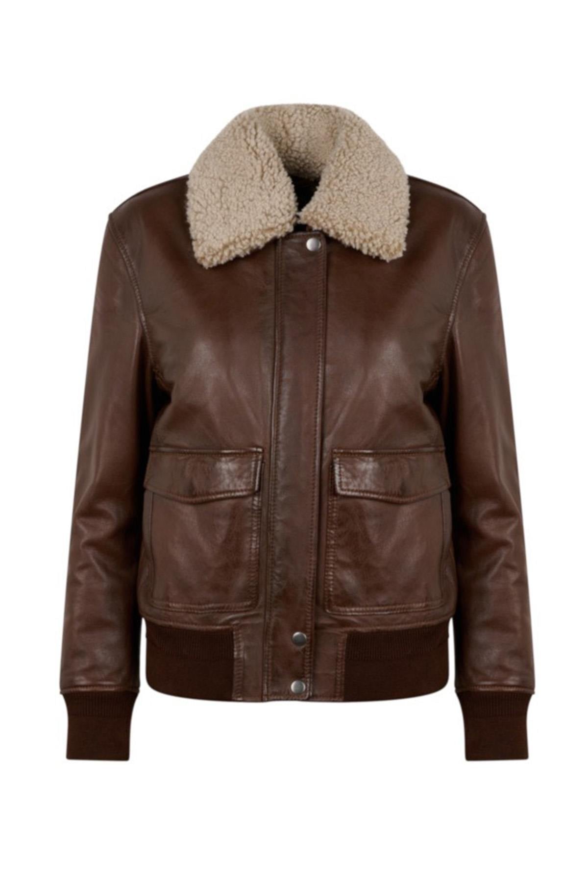Chaqueta Mujeres Oakwood LAURY CACAO 654 — vista 6