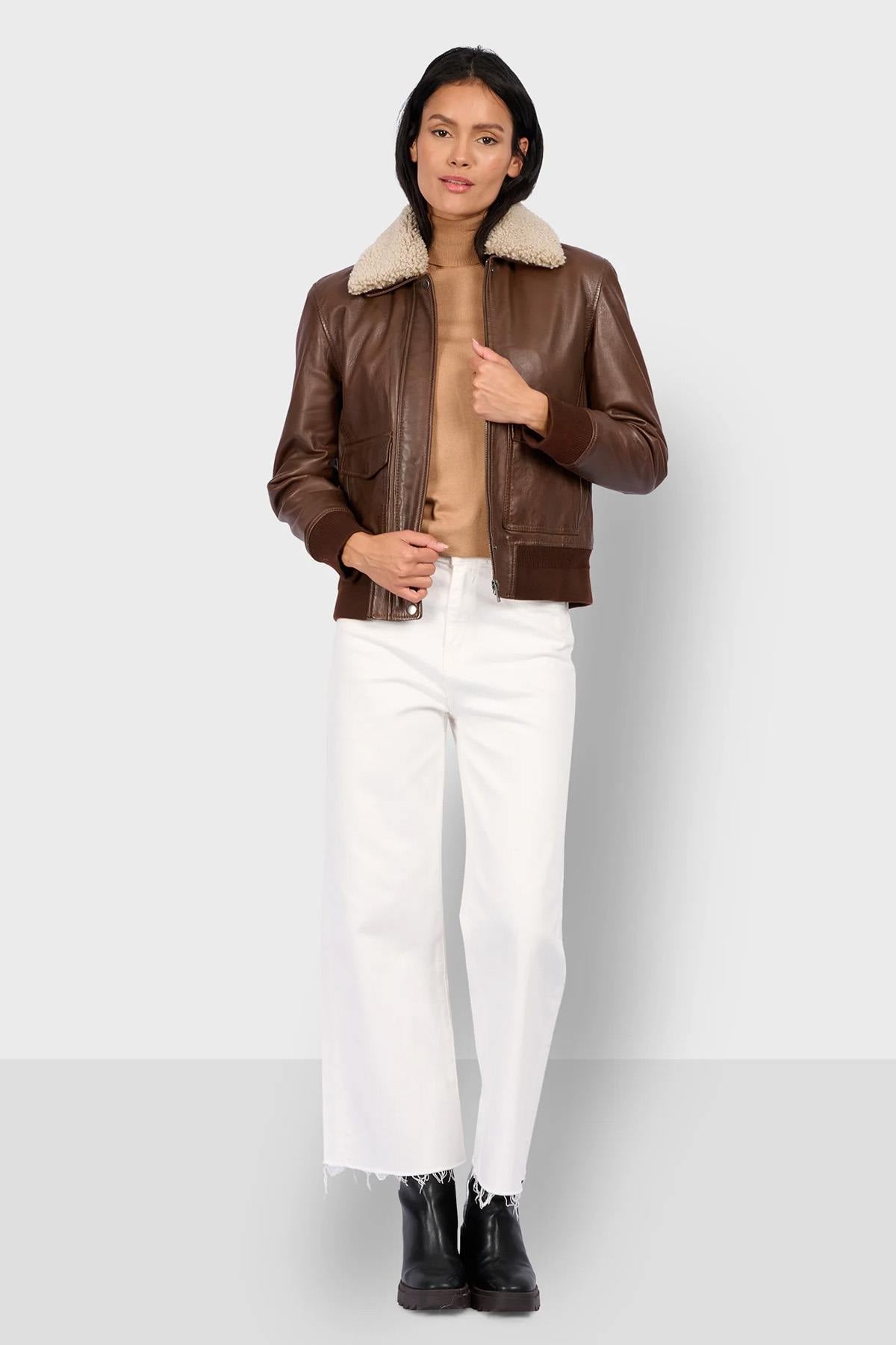 Chaqueta Mujeres Oakwood LAURY CACAO 654 — vista 2