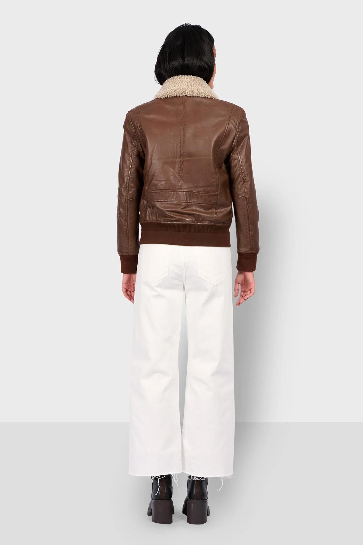 Chaqueta Mujeres Oakwood LAURY CACAO 654 — vista 7