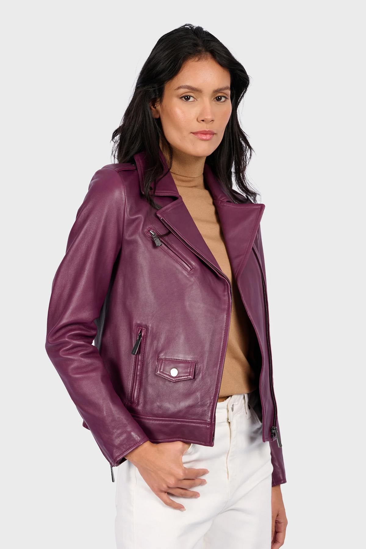 Chaqueta Mujeres Oakwood SAMBA PLUM 541 — vista 1