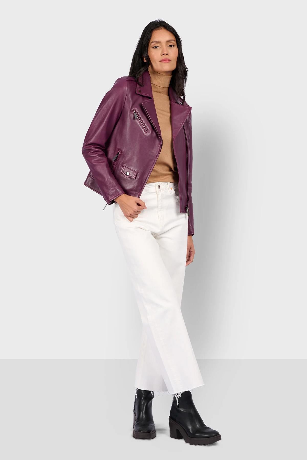 Chaqueta Mujeres Oakwood SAMBA PLUM 541 — vista 6