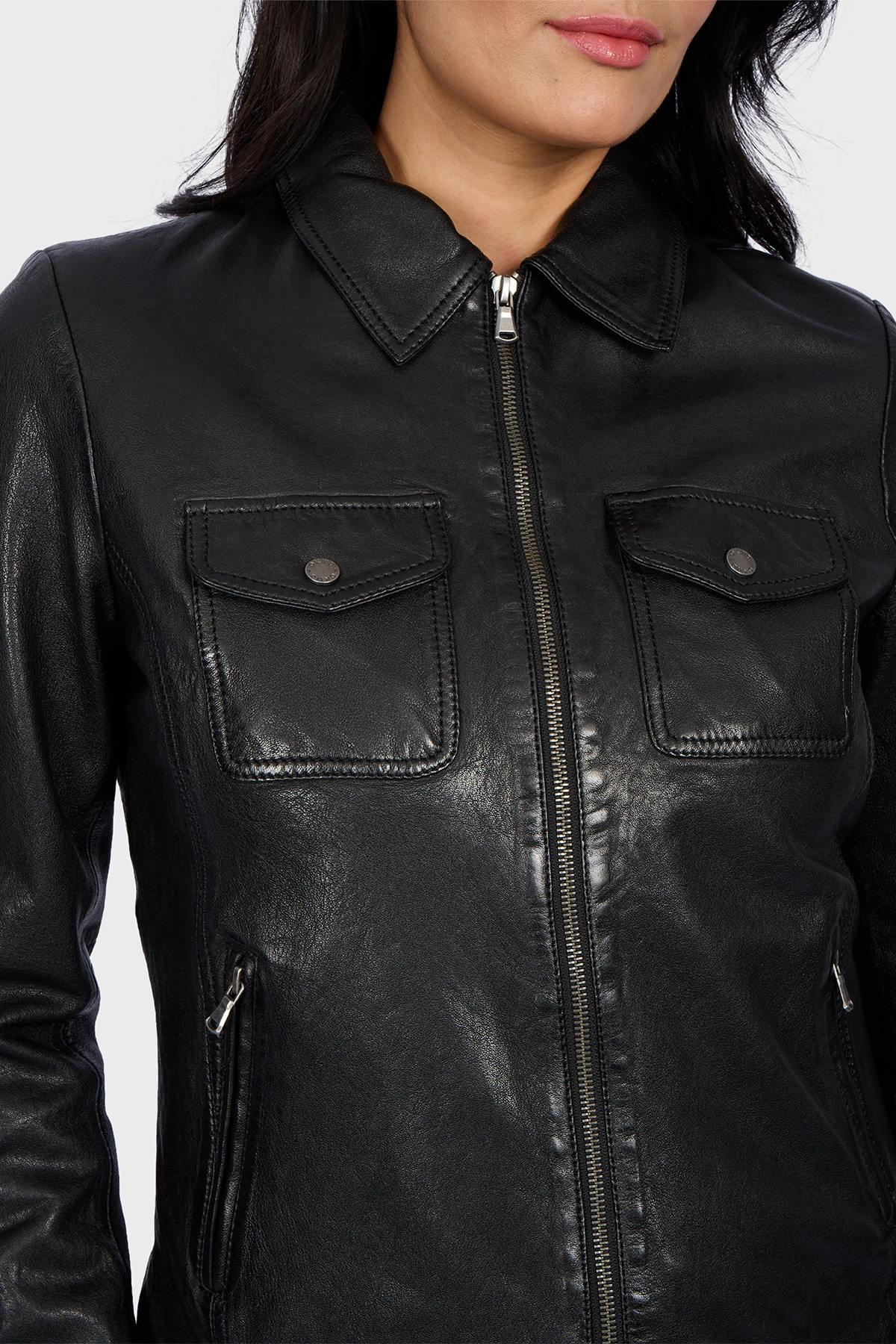 Chaqueta Mujeres Oakwood BETHANY NOIR 501 — vista 2
