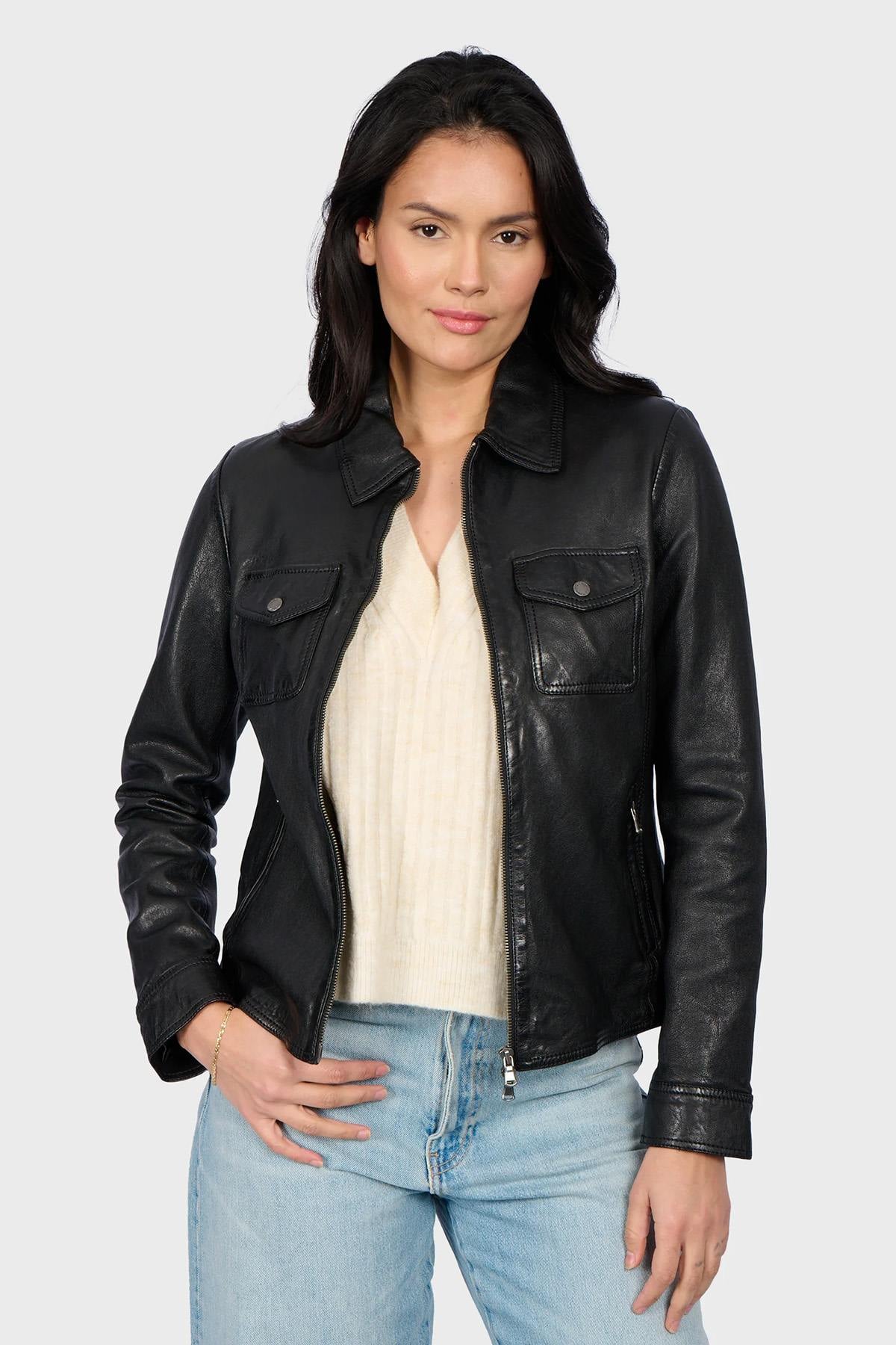 Chaqueta Mujeres Oakwood BETHANY NOIR 501 — vista 1