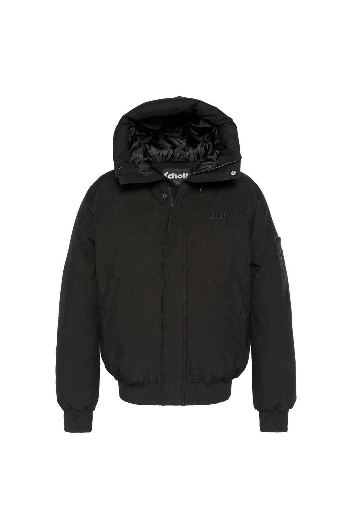 Giacche Uomo Schott BEEVER BLACK — vista 1