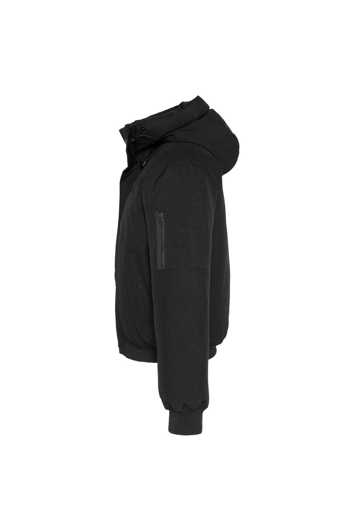 Giacche Uomo Schott BEEVER BLACK — vista 4