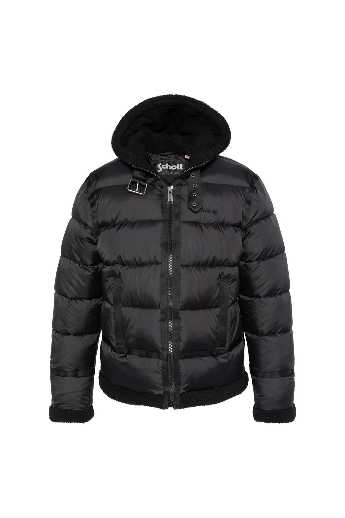 Blouson Homme Schott IDAK2 BLACK — vue 8