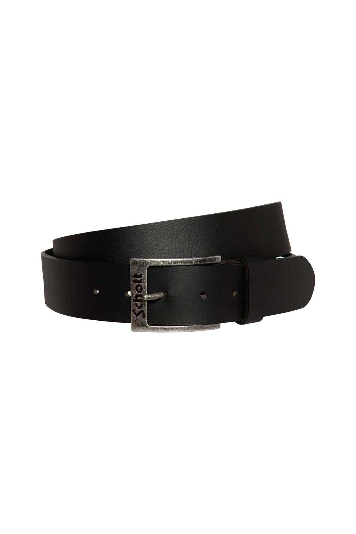 Cinturón Hombre Schott BELTADAM BLACK — vista 1