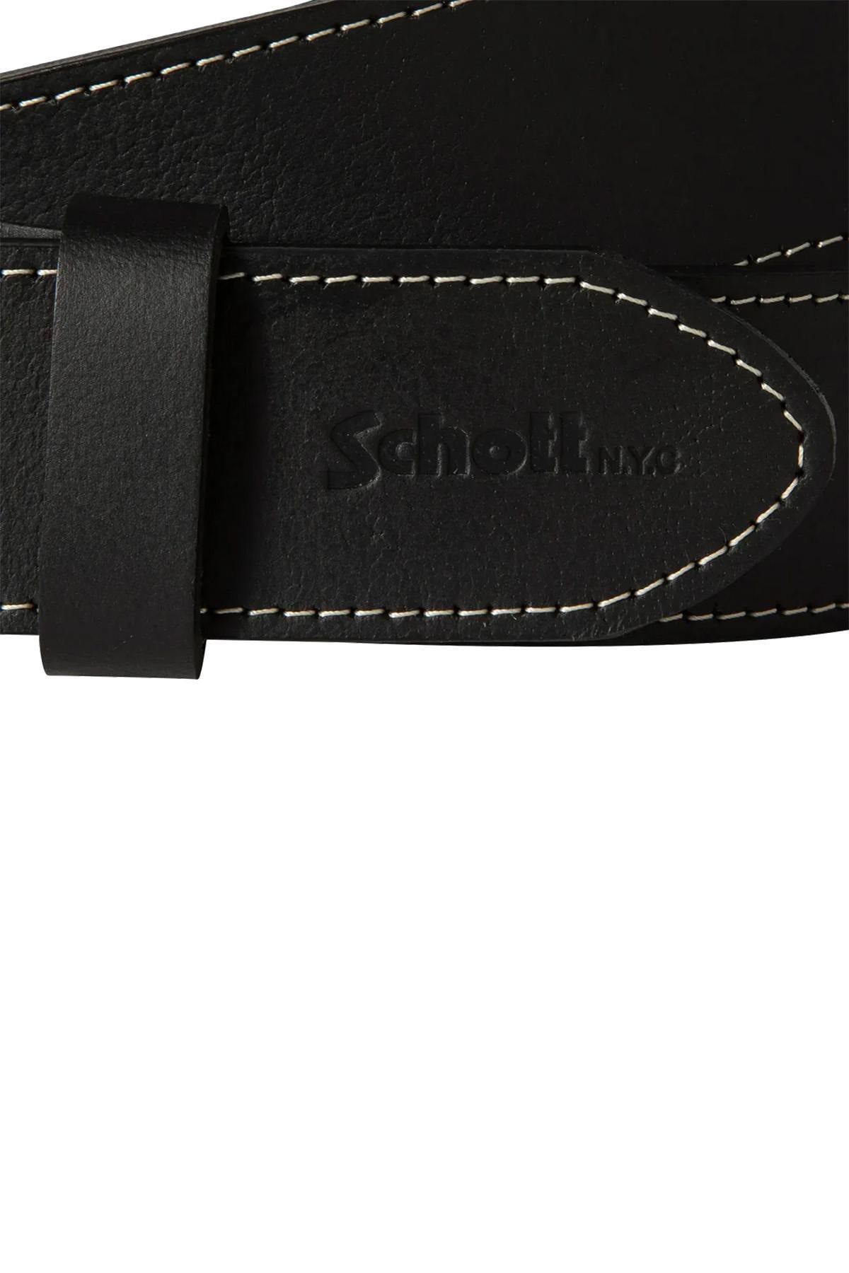 Cintura Uomo Schott BELTANDON BLACK — vista 2