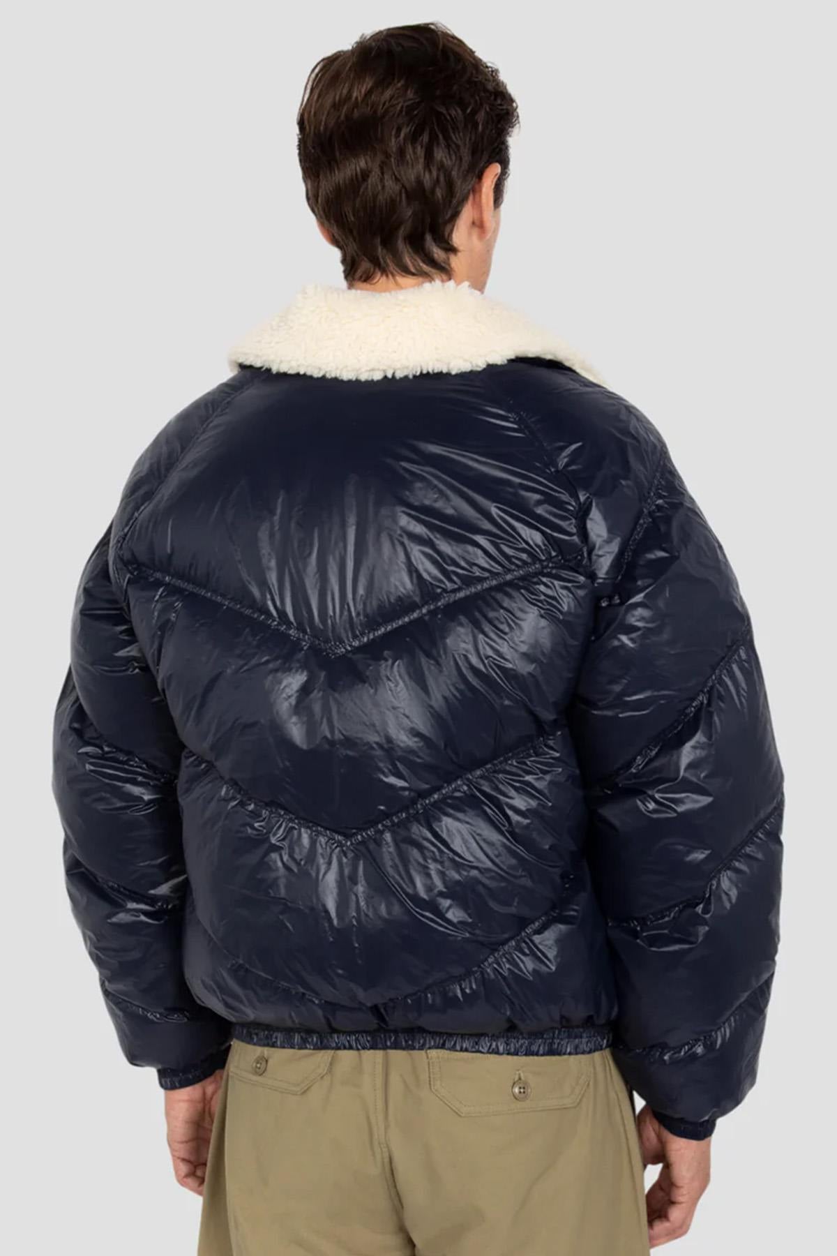 Blouson Homme Schott COLLIN NAVY — vue 5