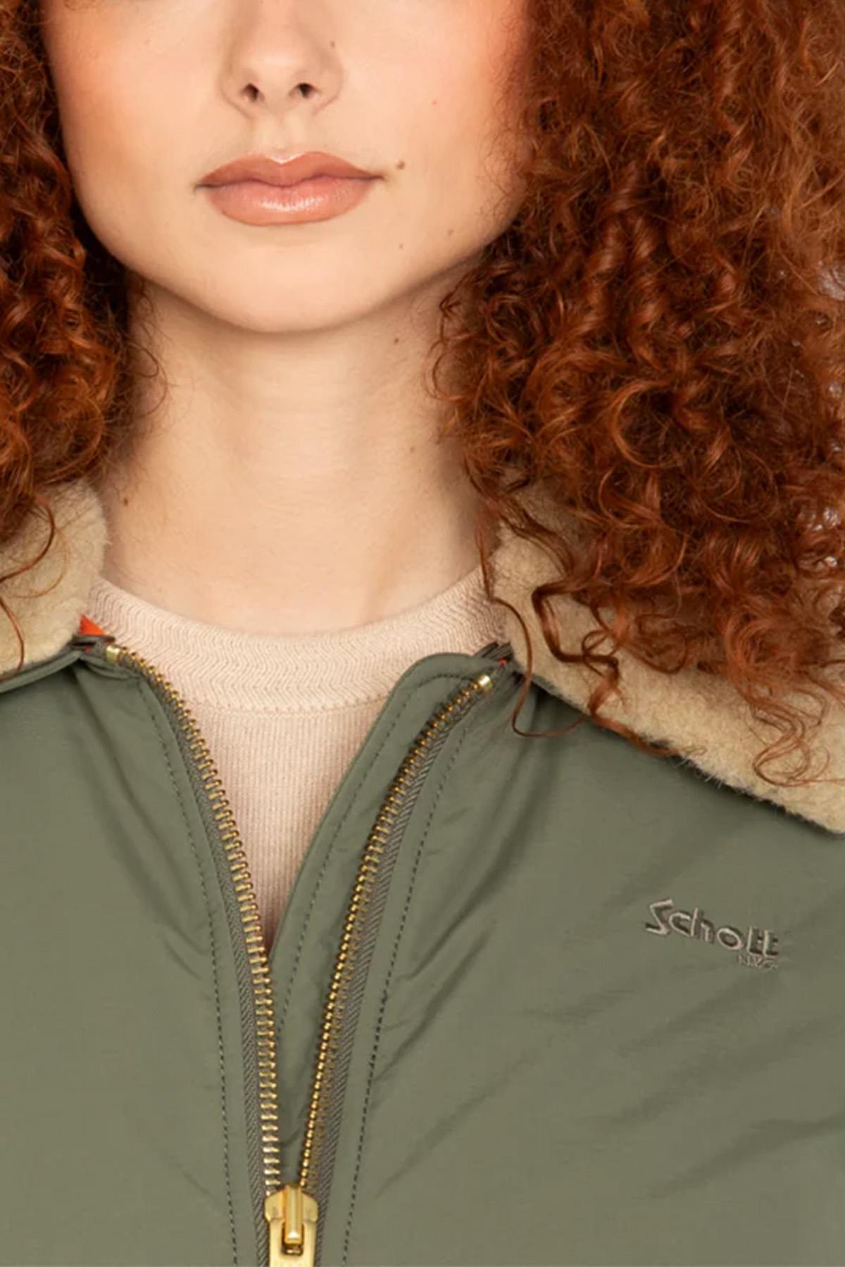 Damen Jacke Schott AIRKRAFT2W SAGE BEIGE — Ansicht 6