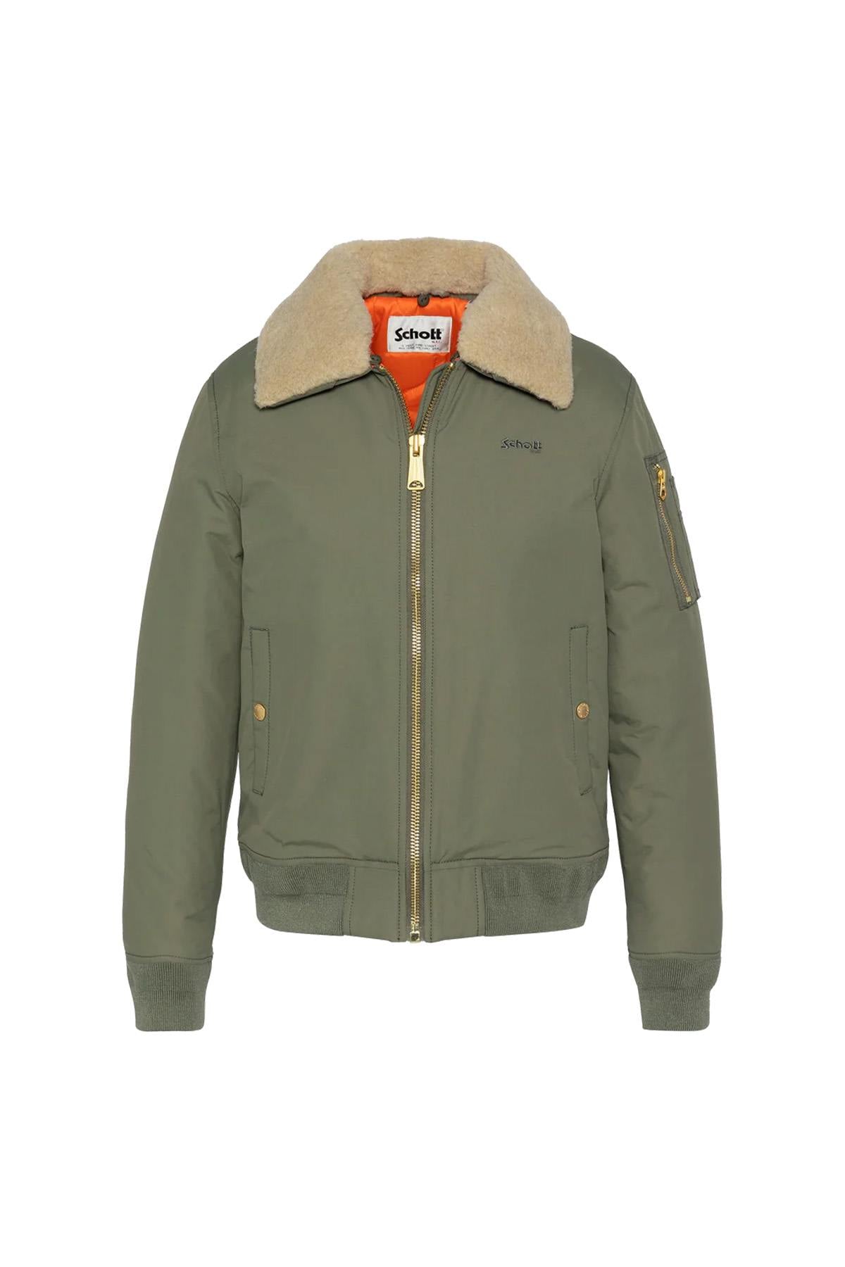 Damen Jacke Schott AIRKRAFT2W SAGE BEIGE — Ansicht 2