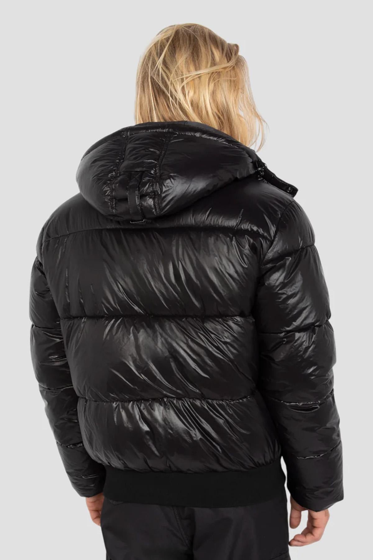 Giacche Uomo Schott COLUSA BLACK — vista 3