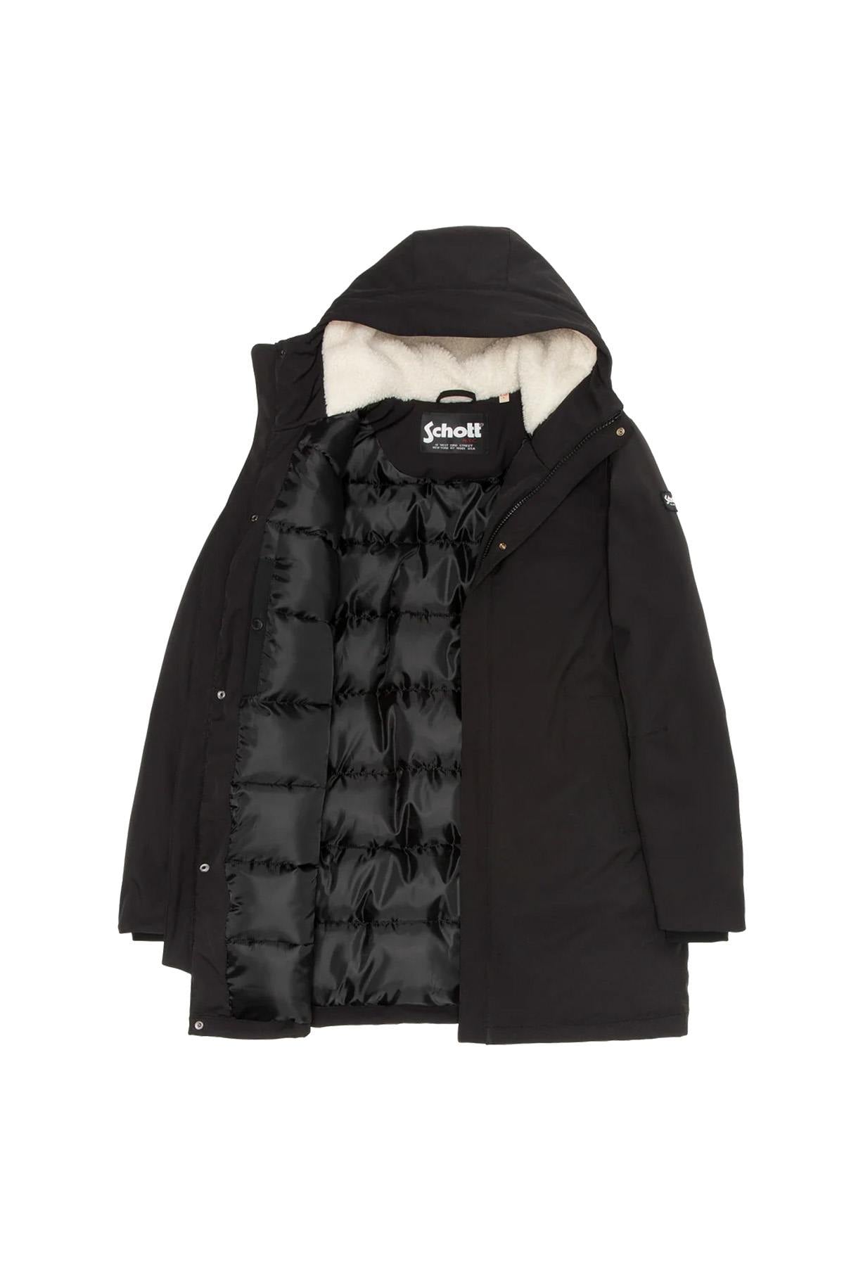 Chaqueta Hombre Schott ELJIN BLACK — vista 3