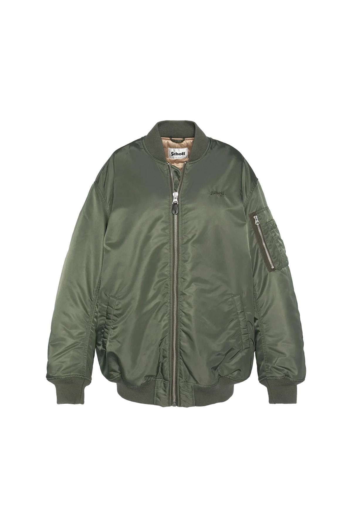 Giacche Donna Schott AIRFMAXWRS US GREEN — vista 4