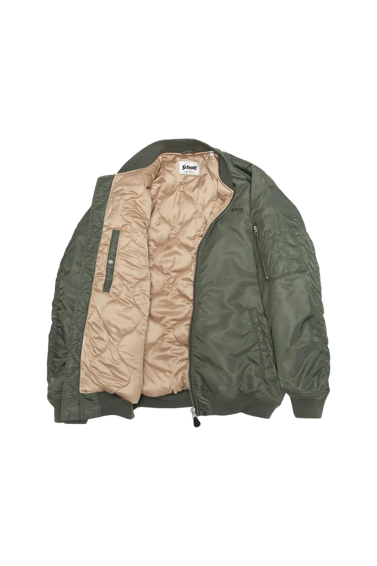Giacche Donna Schott AIRFMAXWRS US GREEN — vista 5