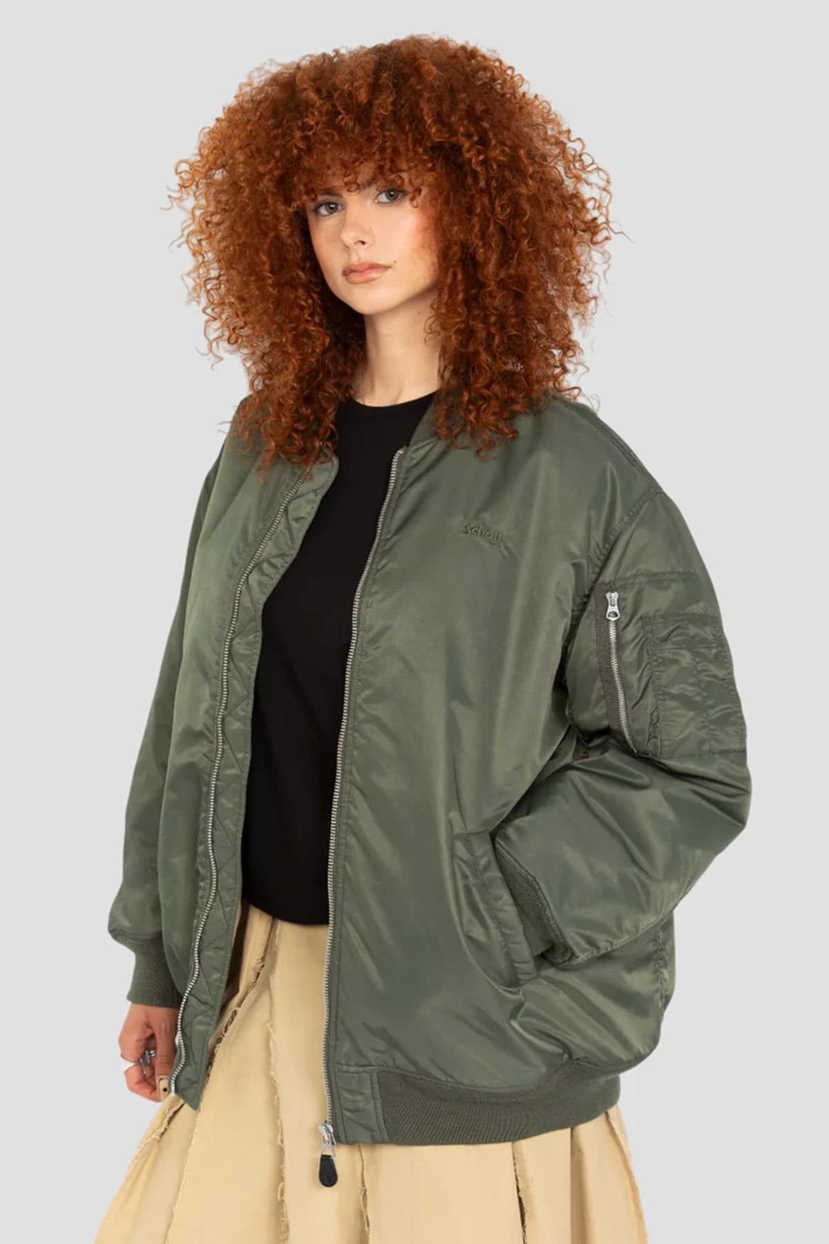 Giacche Donna Schott AIRFMAXWRS US GREEN — vista 1