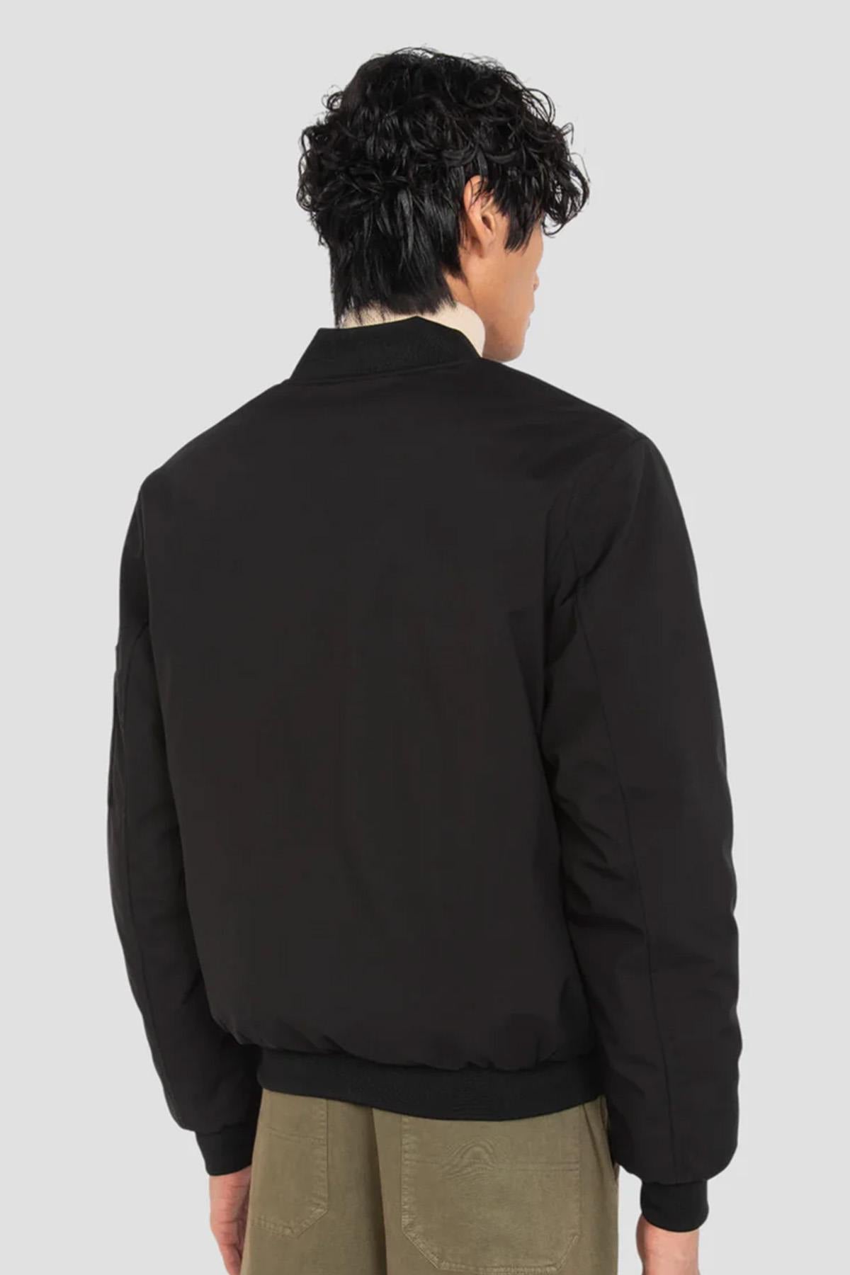 Giacche Uomo Schott DENIS BLACK — vista 3