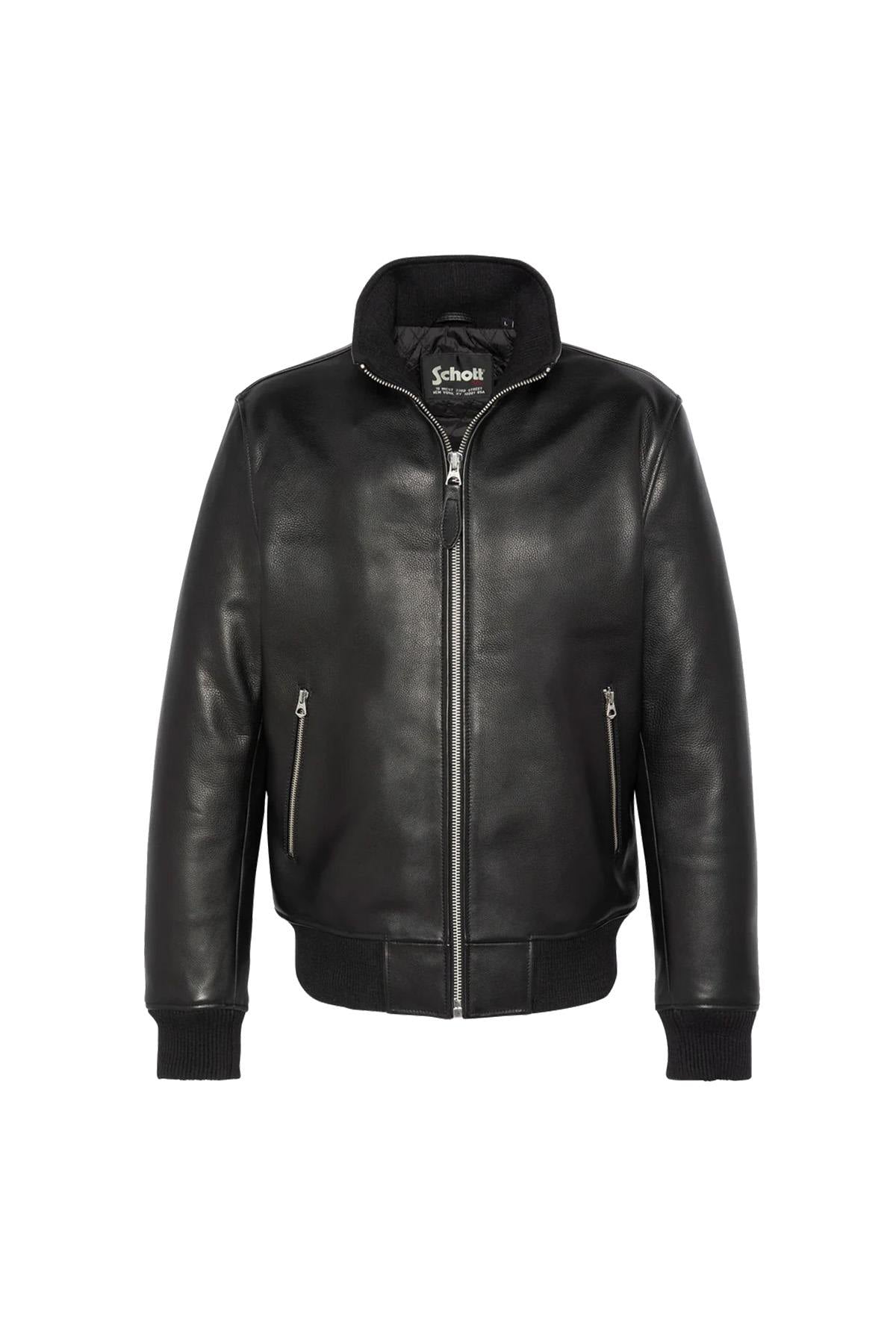 Chaqueta Hombre Schott LCFRESNOCOW BLACK — vista 5