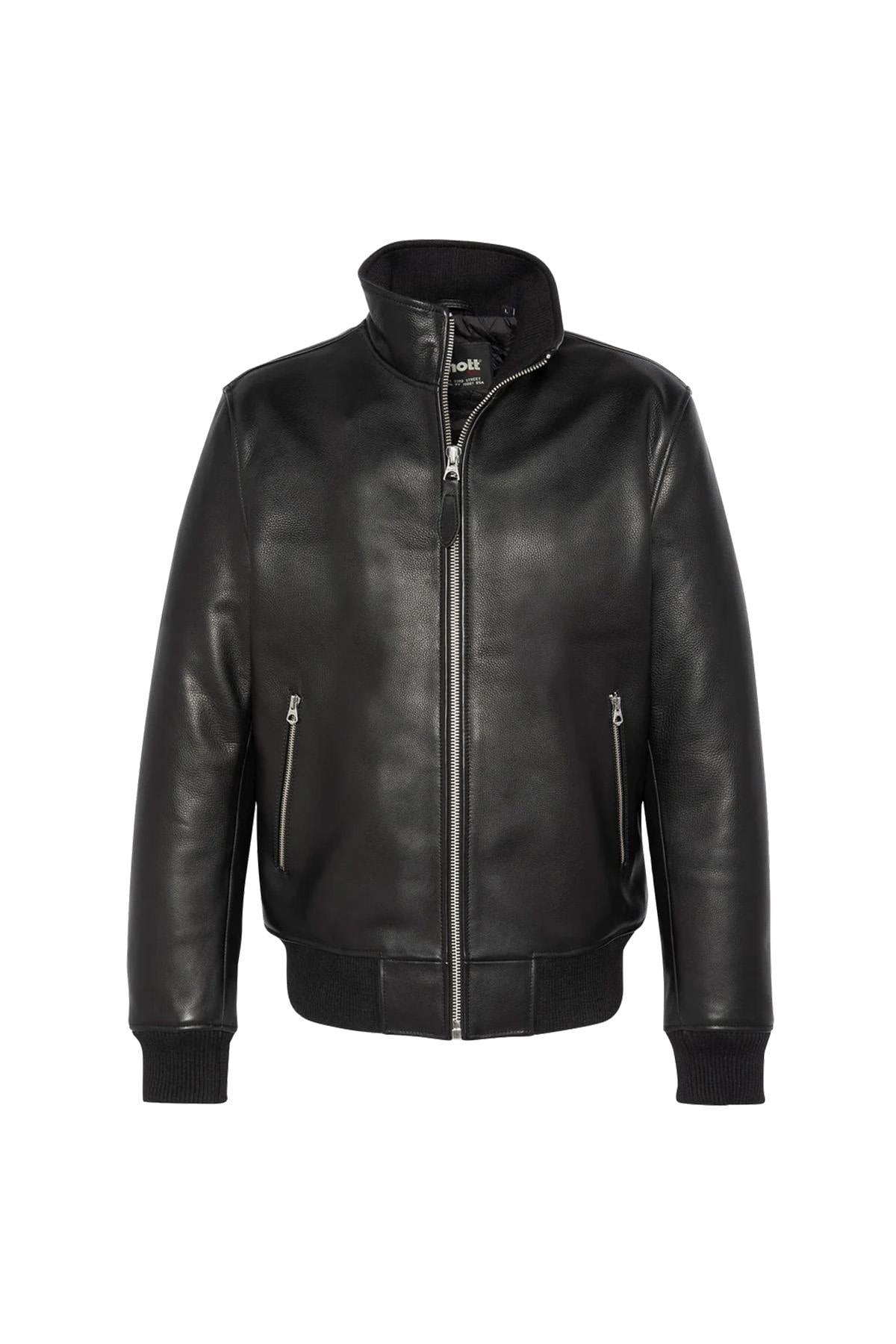 Chaqueta Hombre Schott LCFRESNOCOW BLACK — vista 6