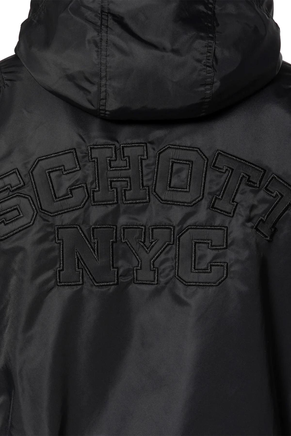 Giacche Uomo Schott MA1GUARDRS BLACK — vista 5
