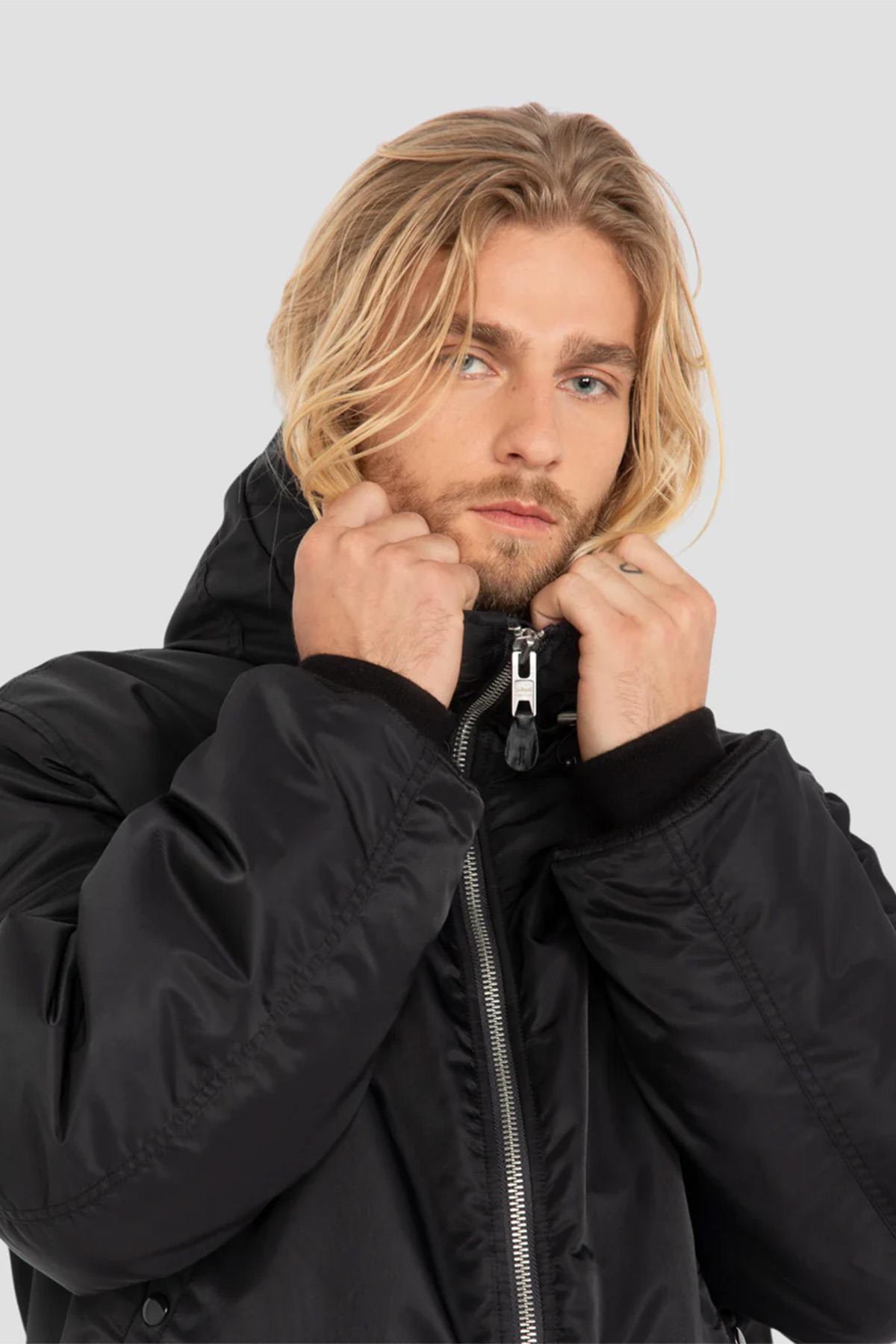 Giacche Uomo Schott MA1GUARDRS BLACK — vista 3