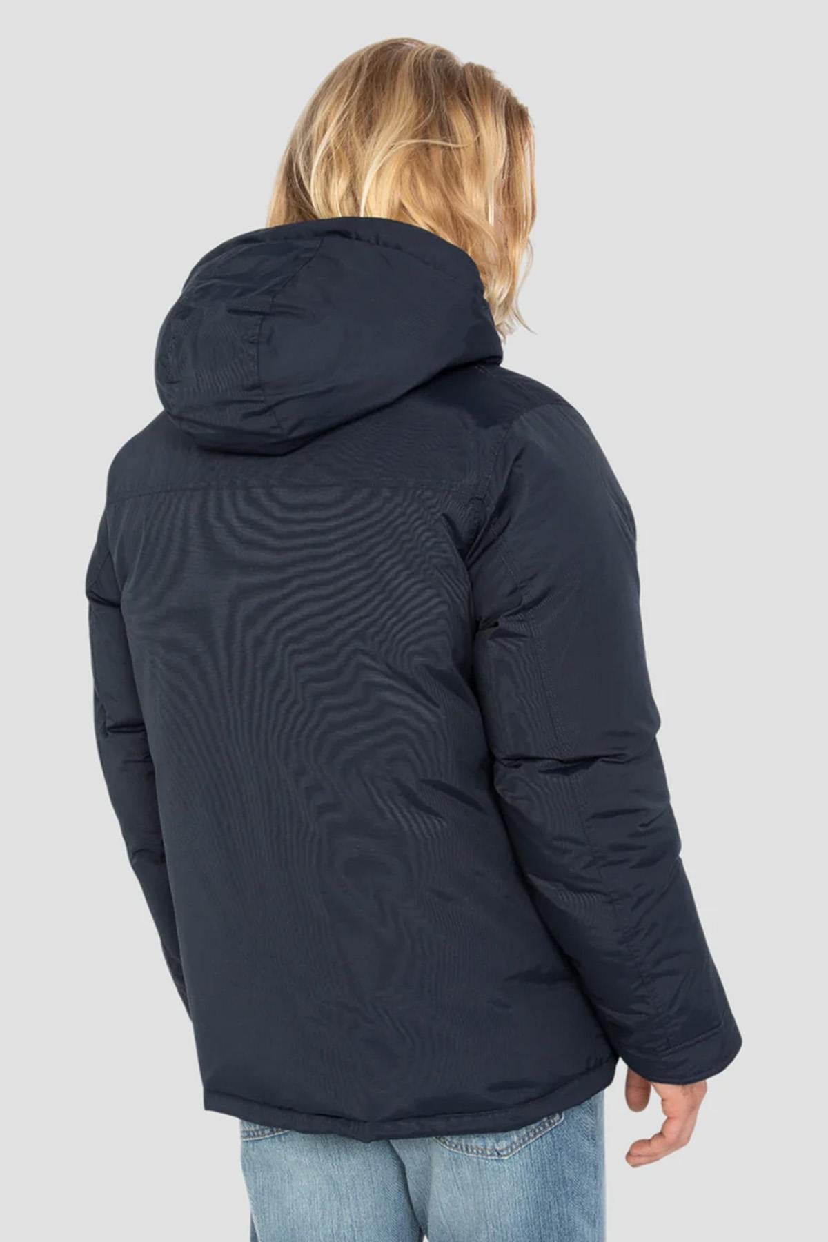 Giacche Uomo Schott BAIRON NAVY — vista 3