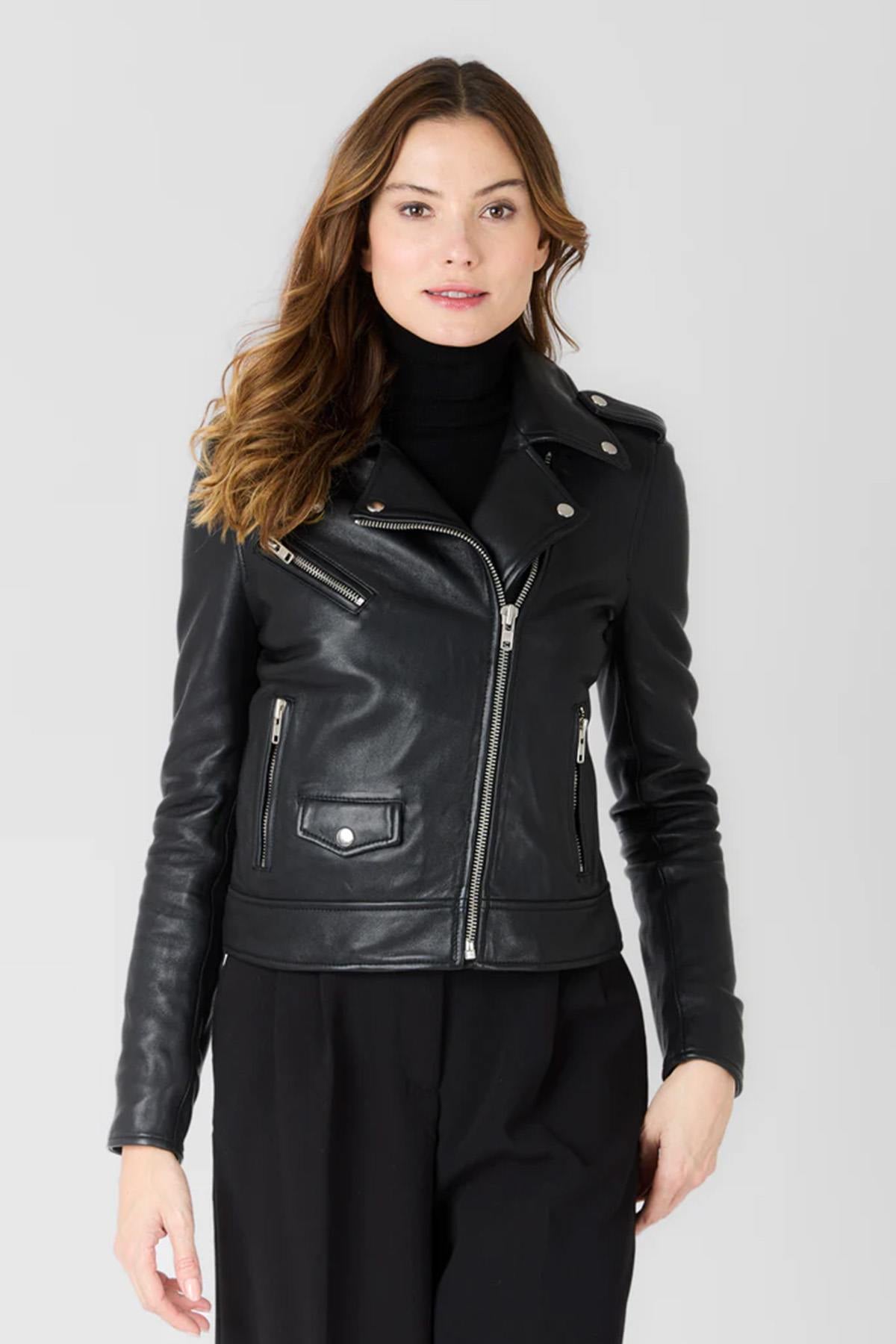 Chaqueta Mujeres Serge Pariente EVA BLACK  — vista 2