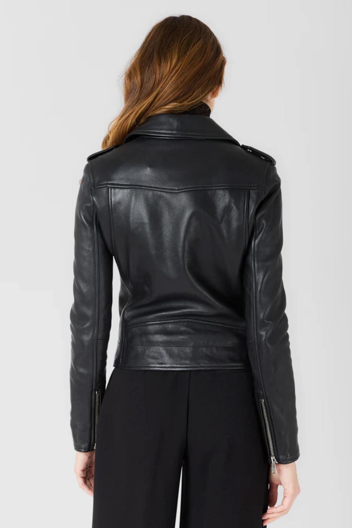 Chaqueta Mujeres Serge Pariente EVA BLACK  — vista 3