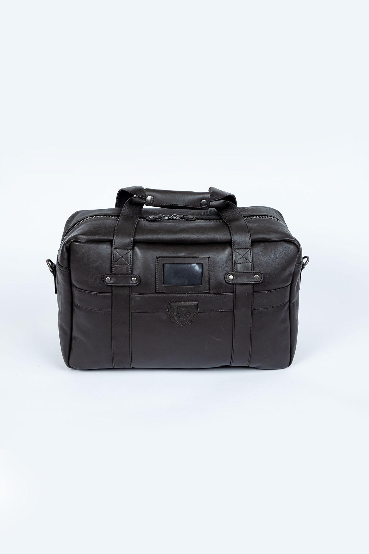 Bolsos Hombre Royal Air Force DAHL5 DARK BROWN — vista 2