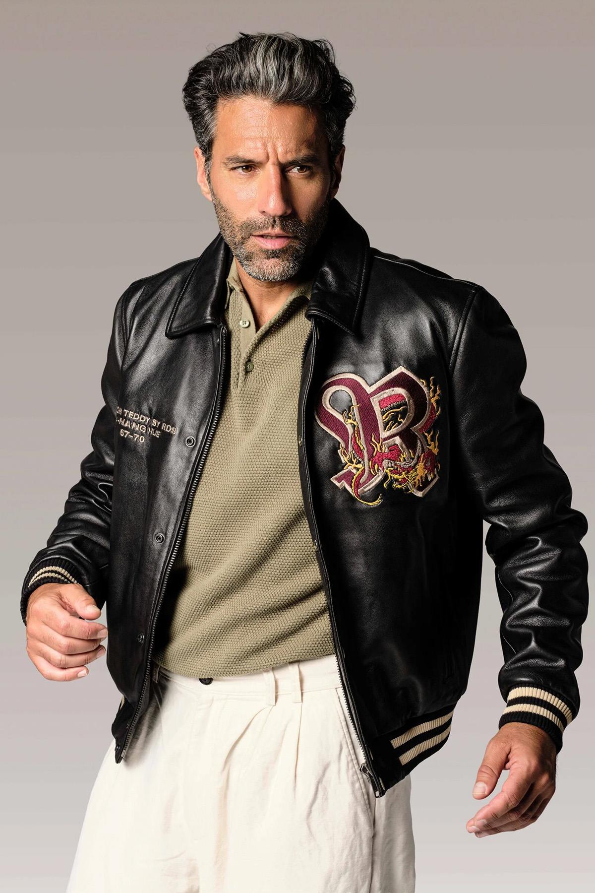 Chaqueta Hombre Redskins BRUCE LEGEND BLACK — vista 1