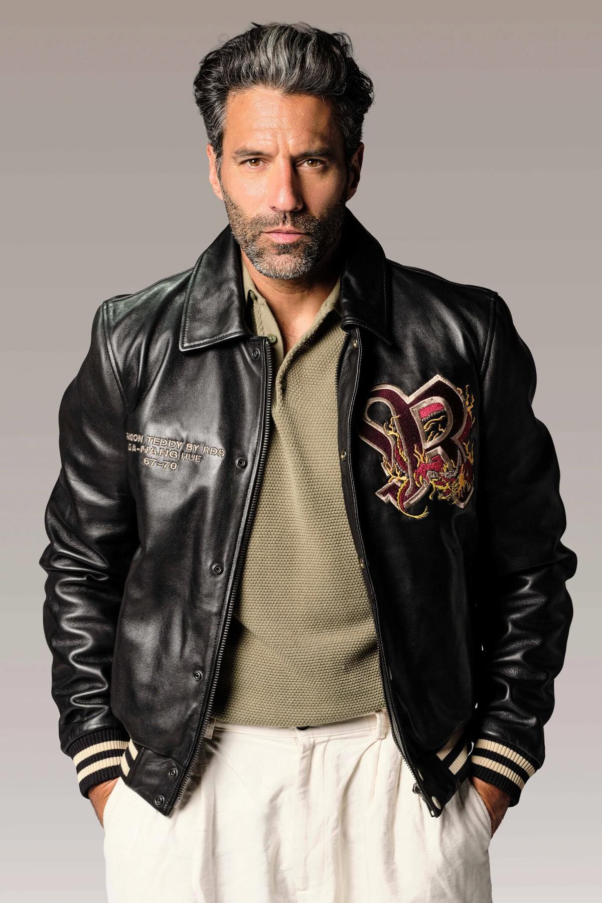 Chaqueta Hombre Redskins BRUCE LEGEND BLACK — vista 3