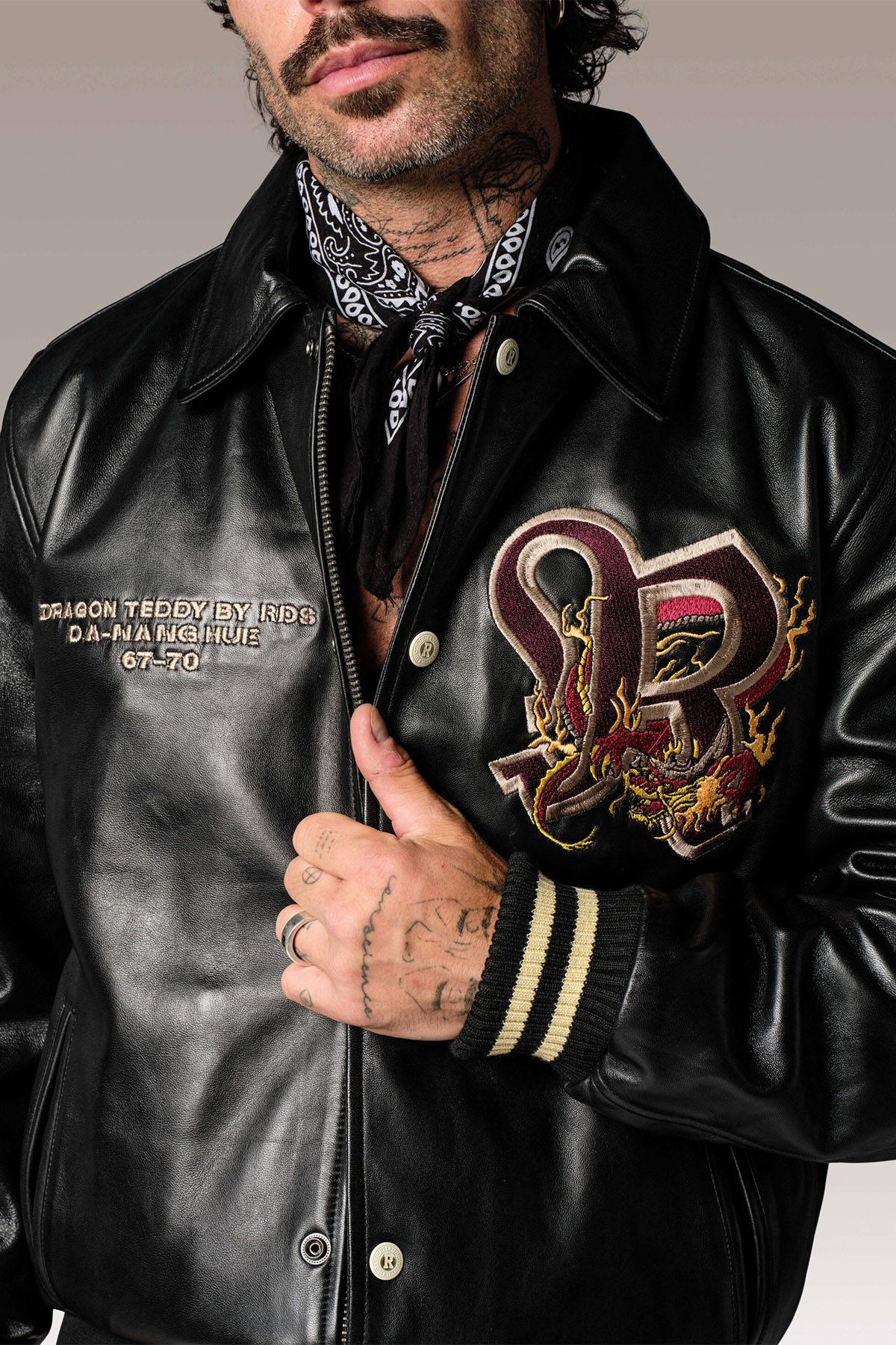 Chaqueta Hombre Redskins BRUCE LEGEND BLACK — vista 4