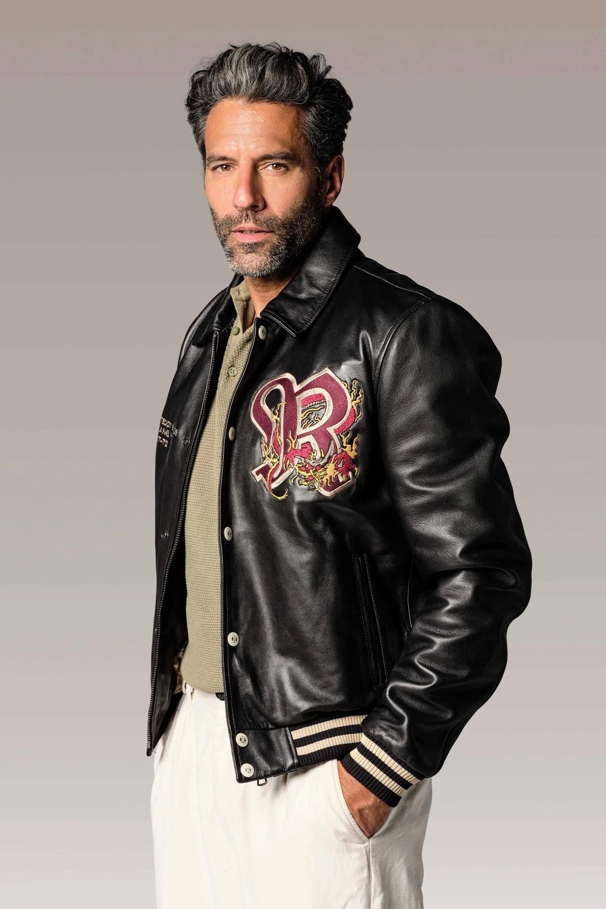 Chaqueta Hombre Redskins BRUCE LEGEND BLACK — vista 6