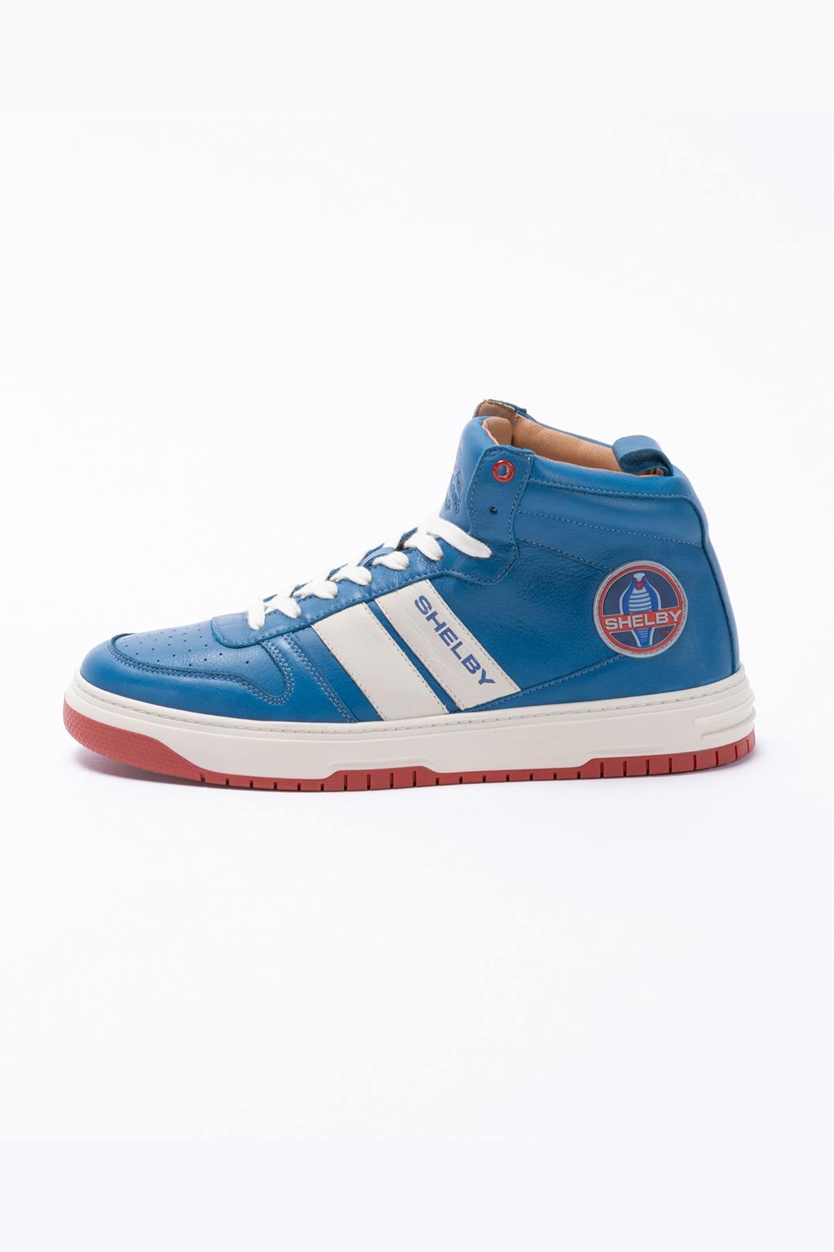 Zapatos De Piel Hombre Carroll Shelby COBRA SHELBY BLUE — vista 4