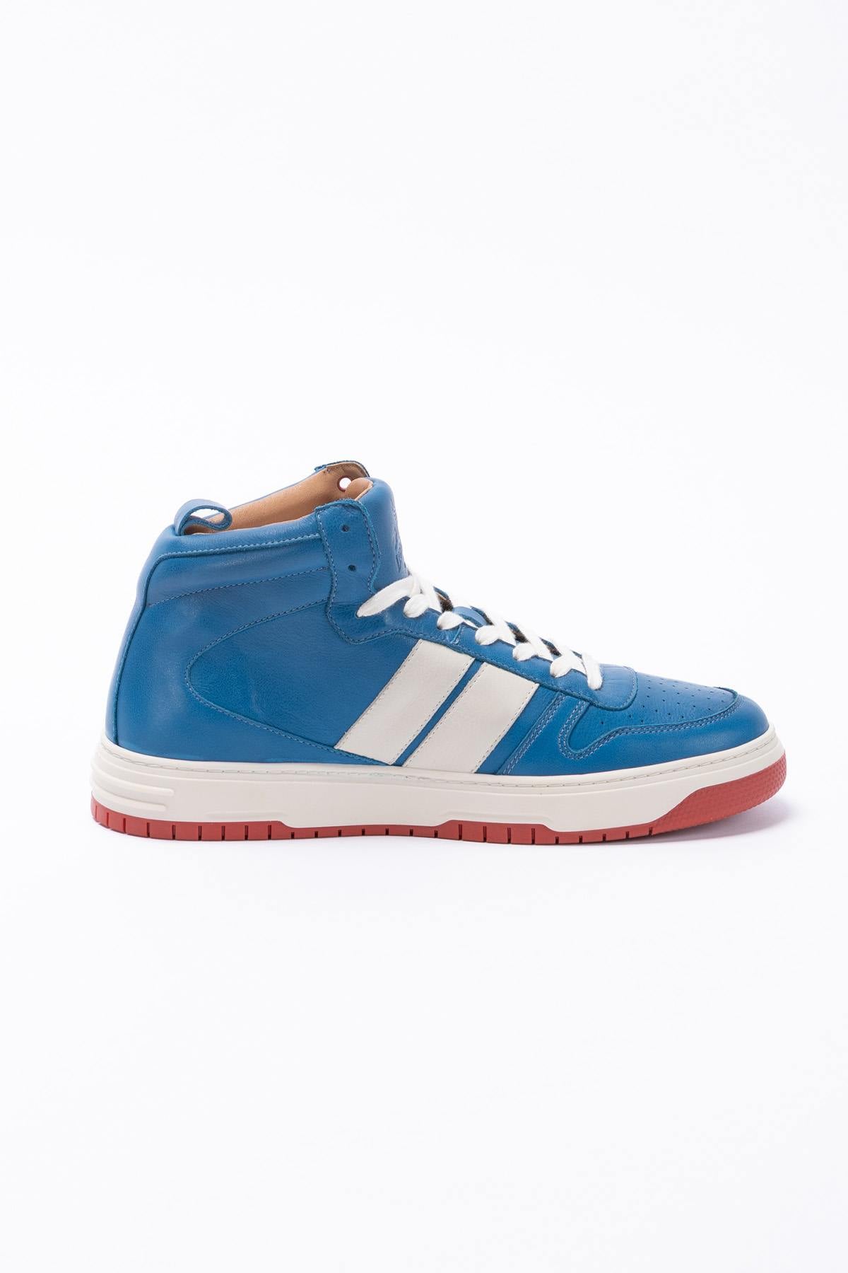 Zapatos De Piel Hombre Carroll Shelby COBRA SHELBY BLUE — vista 3