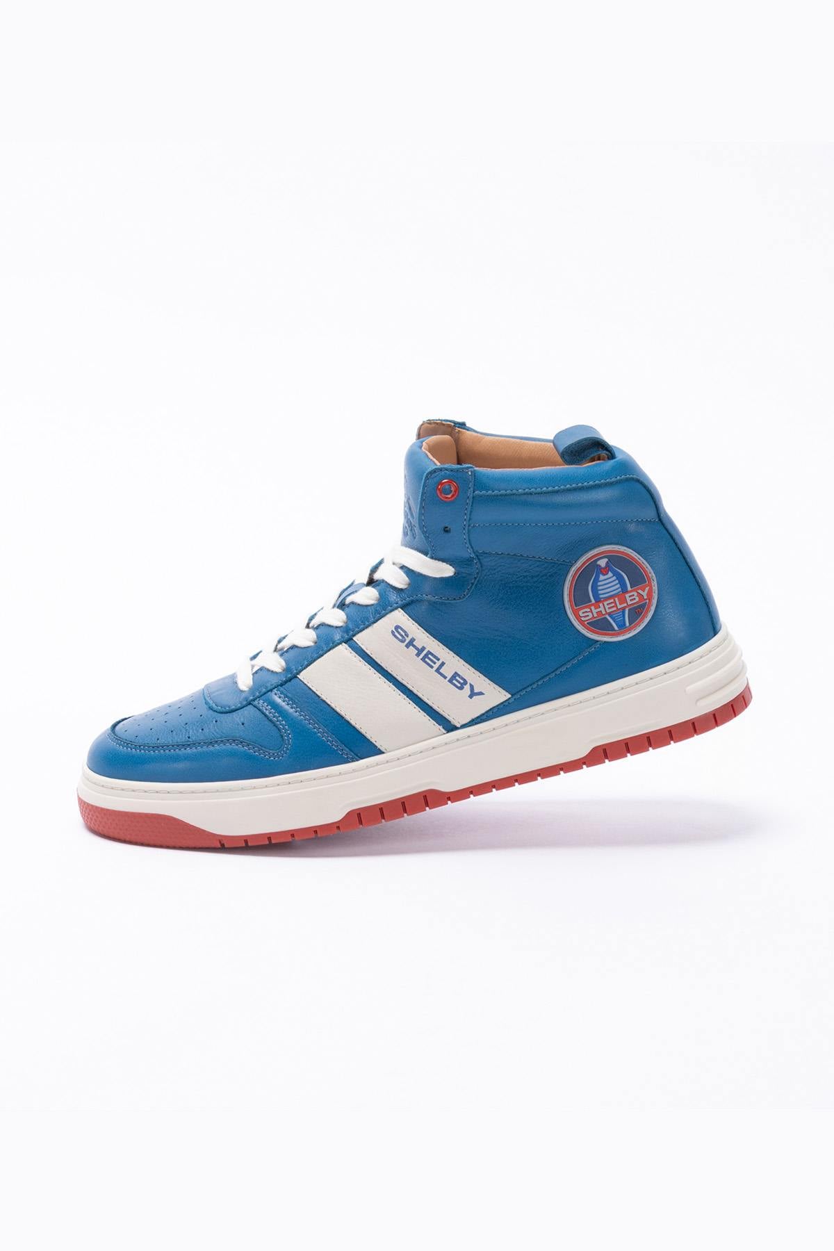 Zapatos De Piel Hombre Carroll Shelby COBRA SHELBY BLUE — vista 2