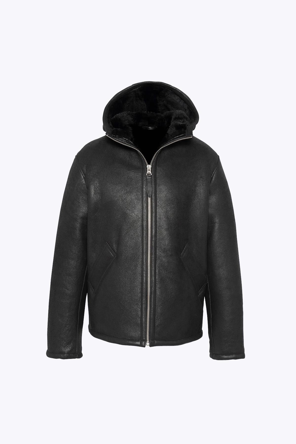 Chaqueta Hombre Schott LCURBANH BLACK — vista 5