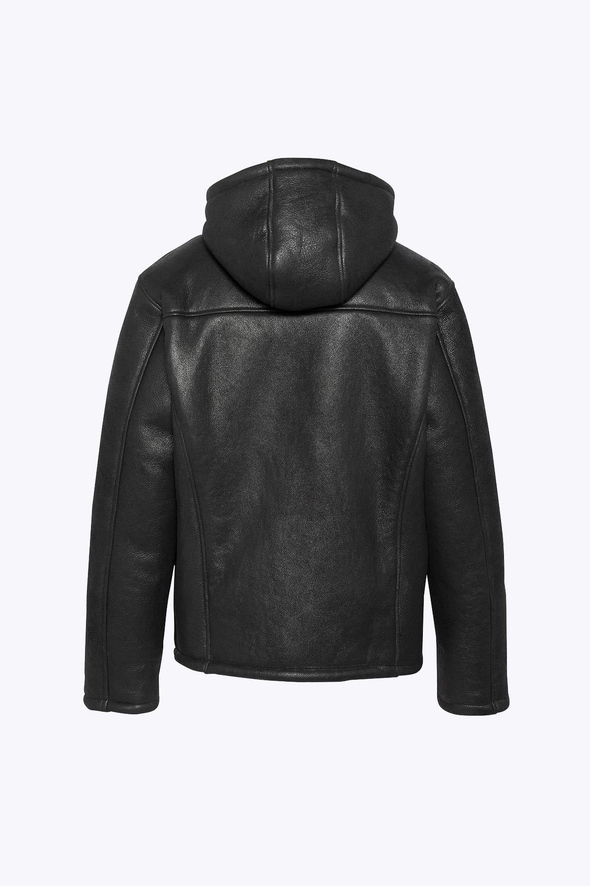 Chaqueta Hombre Schott LCURBANH BLACK — vista 7