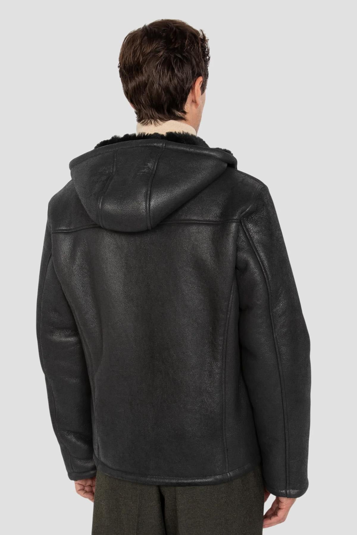 Chaqueta Hombre Schott LCURBANH BLACK — vista 2