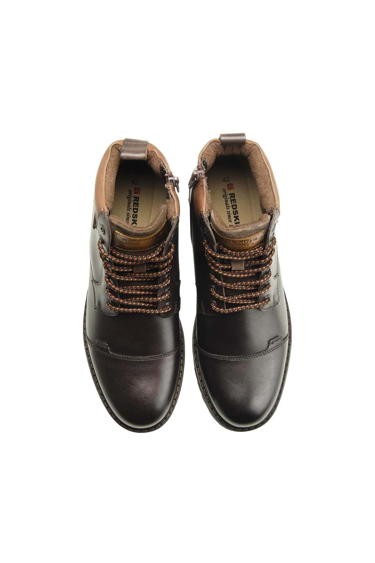Boots/botas Hombre Redskins TUTO CHATAIGNE COGNAC — vista 3