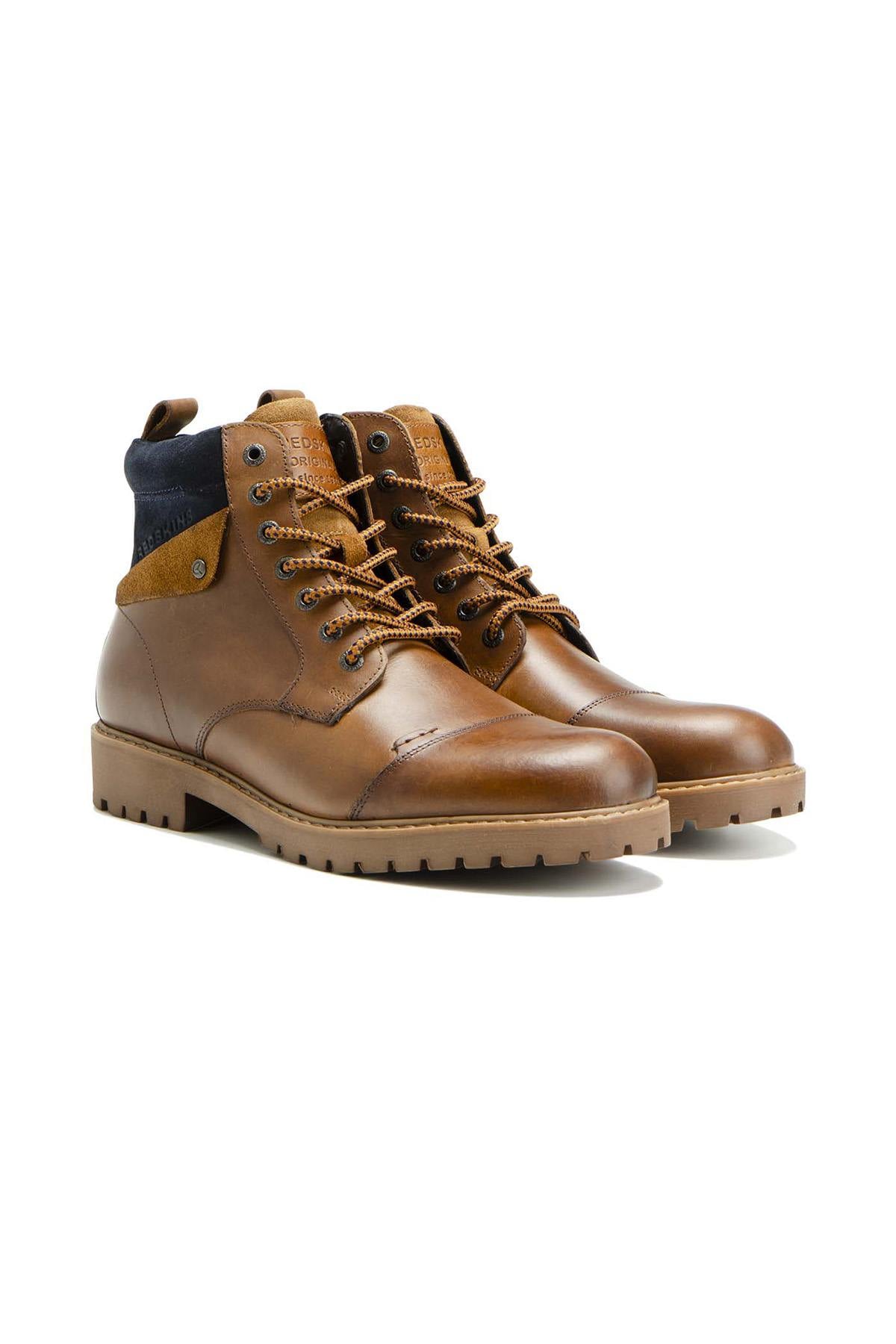 Boots/botas Hombre Redskins TUTO COGNAC MARINE — vista 1