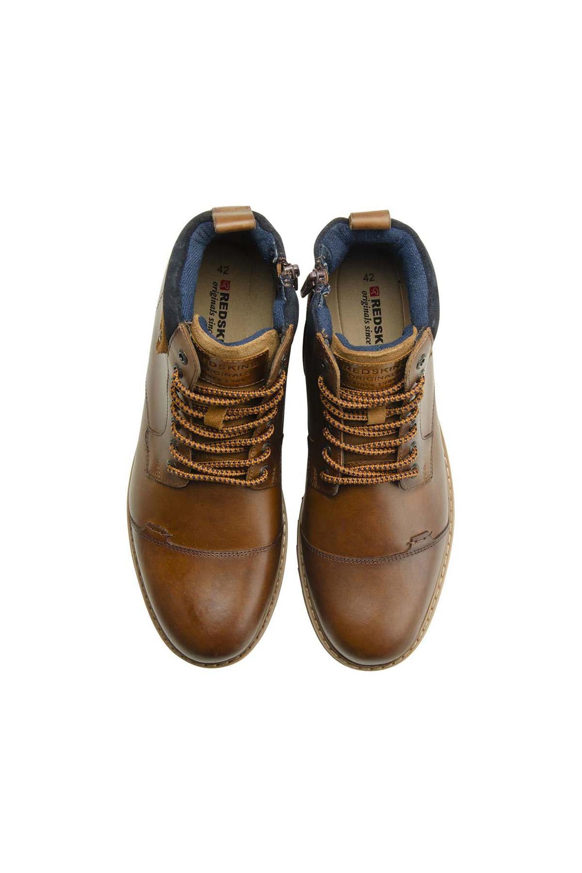 Boots/botas Hombre Redskins TUTO COGNAC MARINE — vista 3