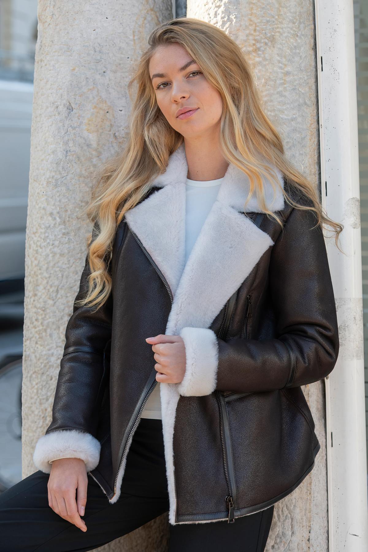 Damen Mantel Cityzen PARIS MARRON — Ansicht 1