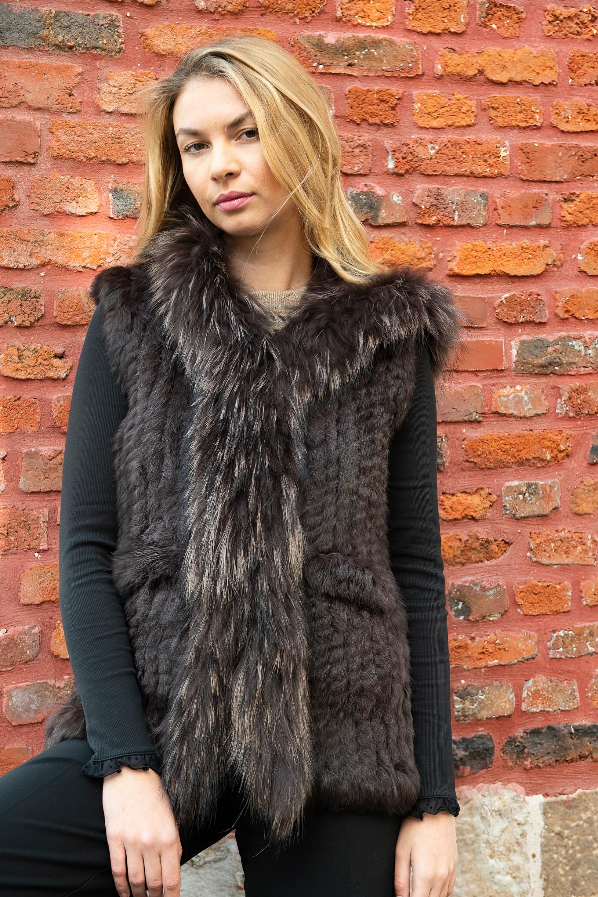 Chaqueta Mujeres Oakwood MALIHA MARRON FONCE 504 — vista 1