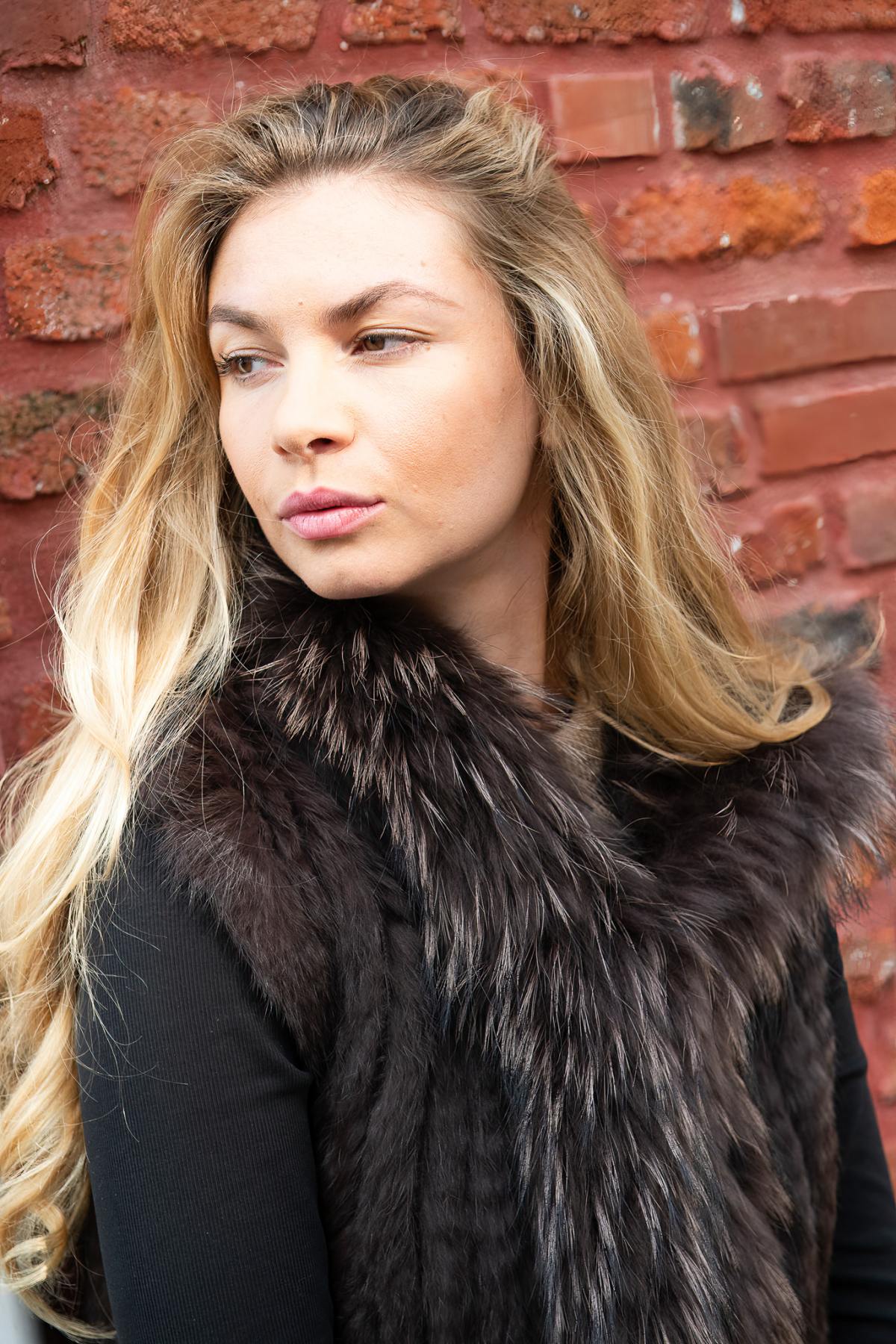 Chaqueta Mujeres Oakwood MALIHA MARRON FONCE 504 — vista 4