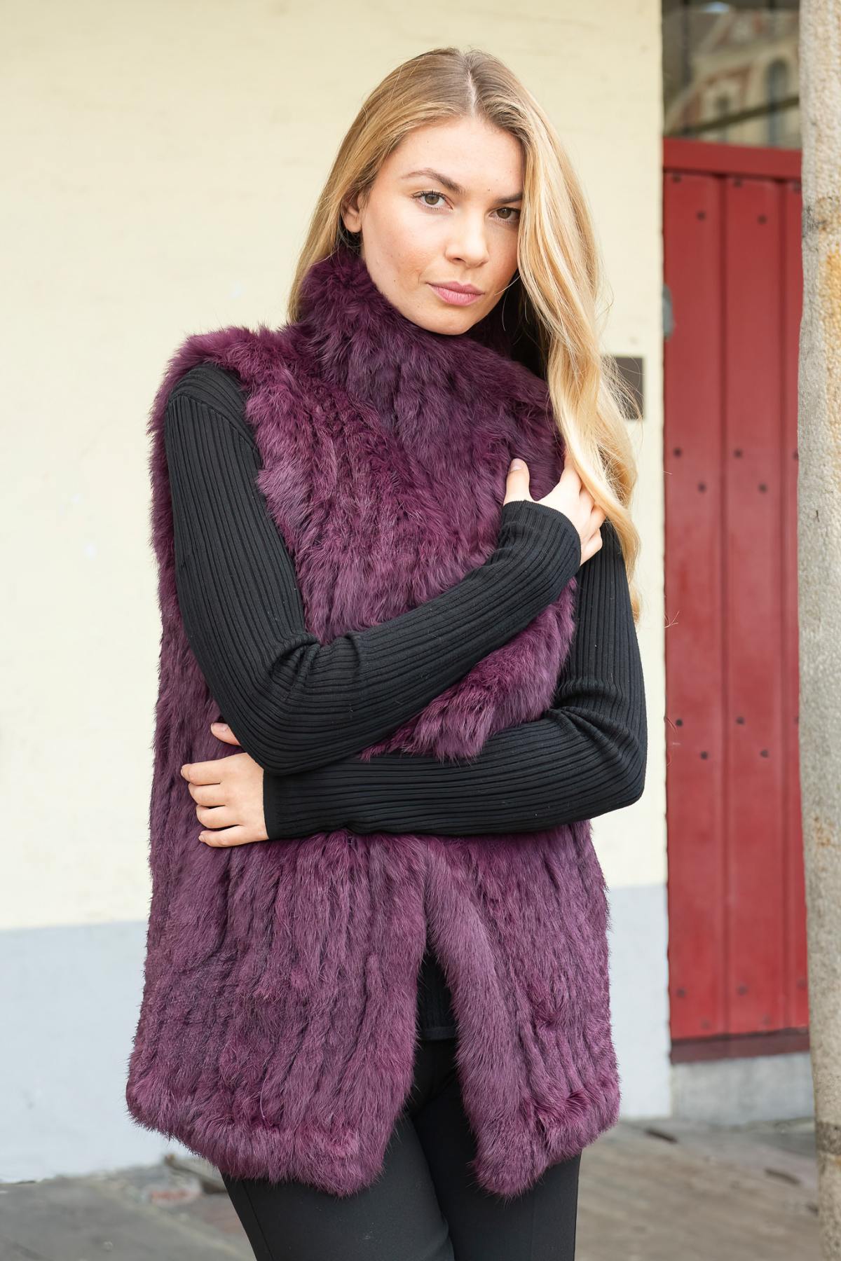 Blouson Femme Oakwood MOSCOW PRUNE 541 — vue 2
